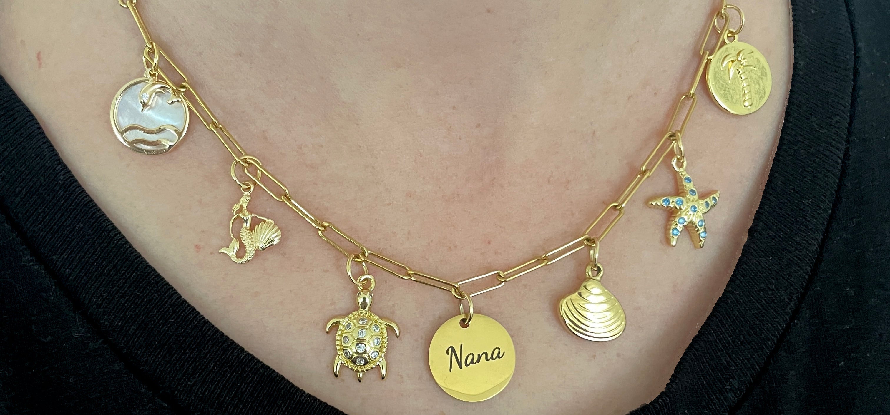 How to Make a Paperclip Charm Necklace