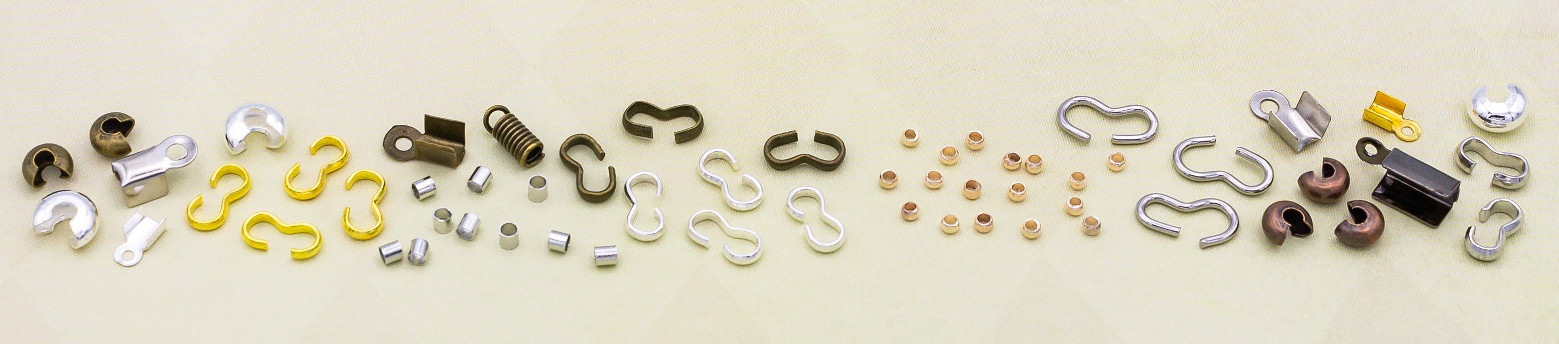 Crimp Beads and Covers for Jewelry Making