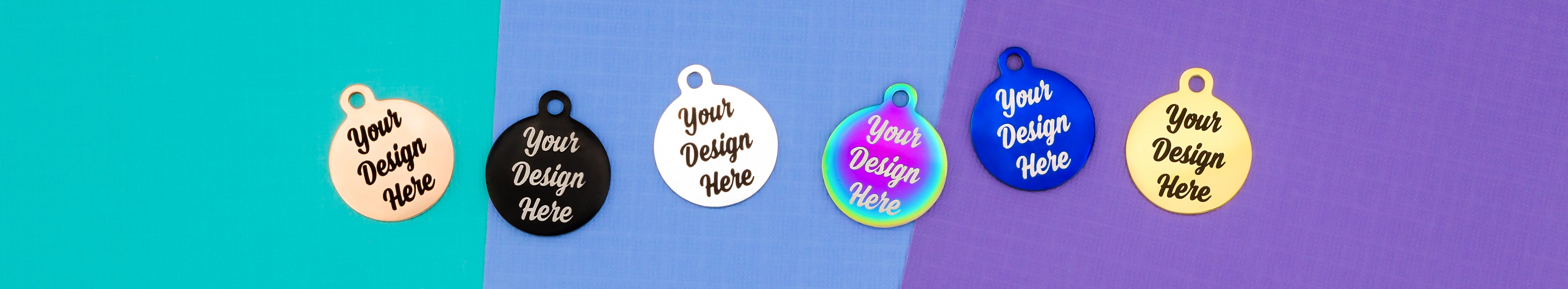 New Tones for Custom Engraved Charms!