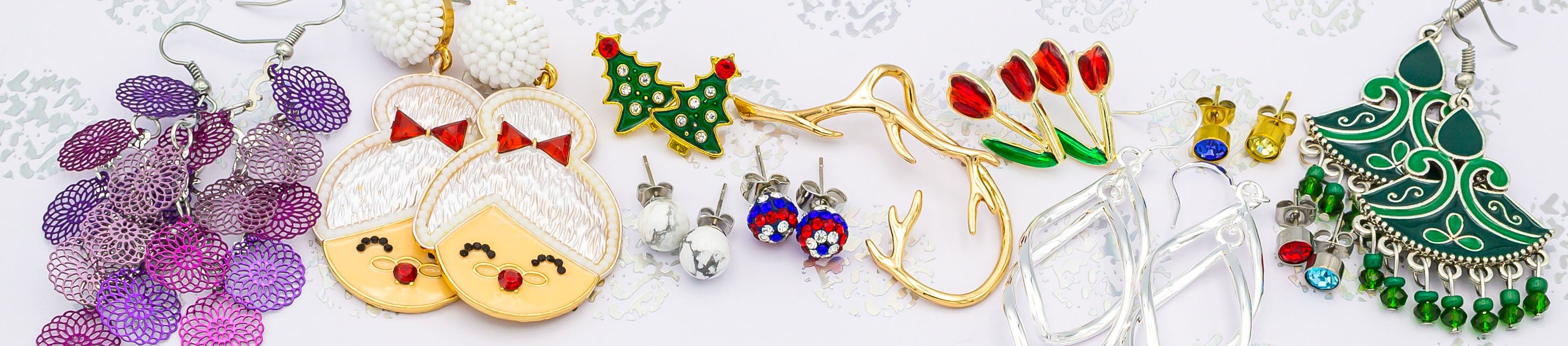 Enamel Earrings for Jewelry Making