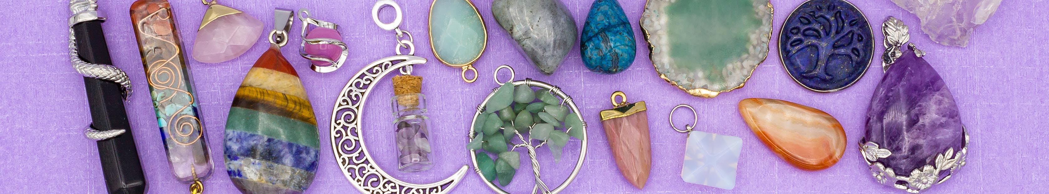 Pendants made of Gemstones