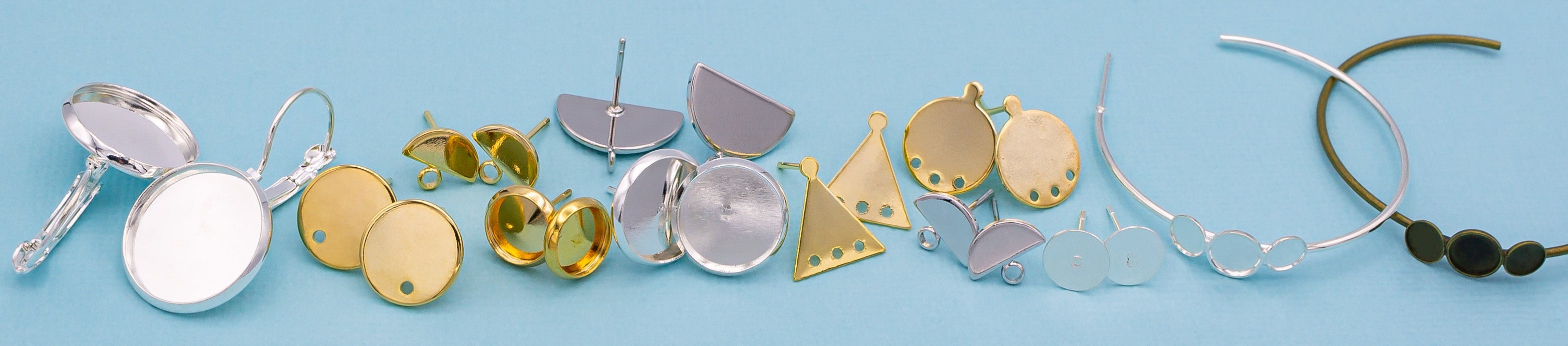 Plated Copper Earrings for Jewelry Making
