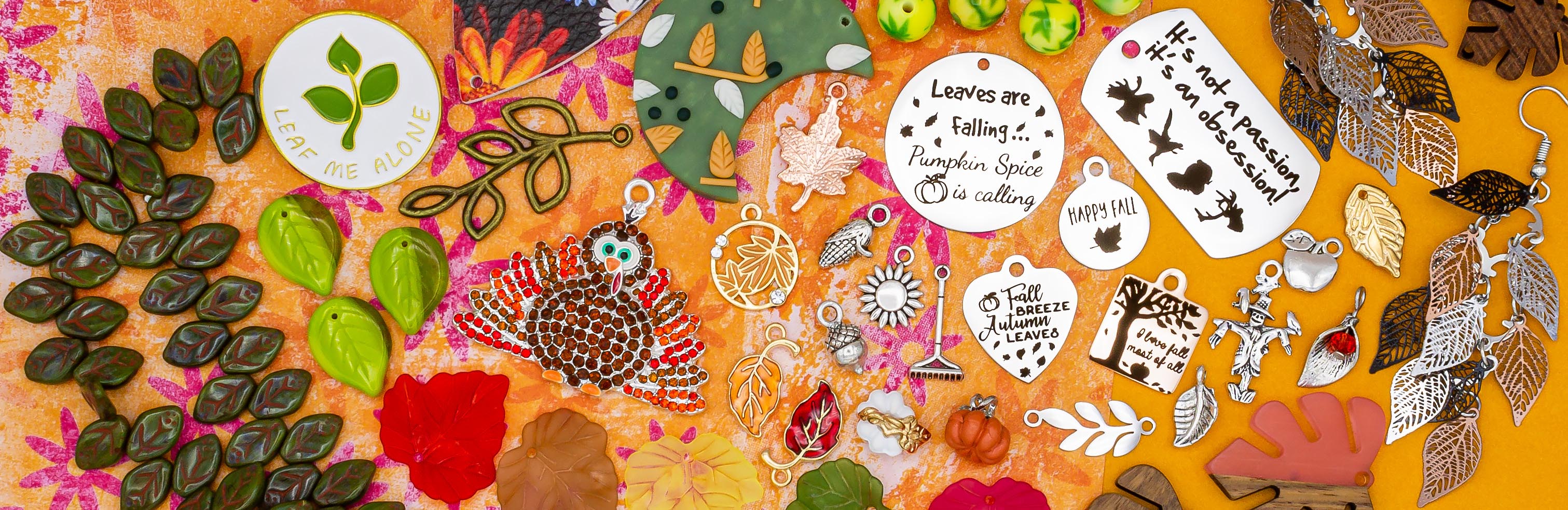 Trees and Leaves Jewelry Supplies