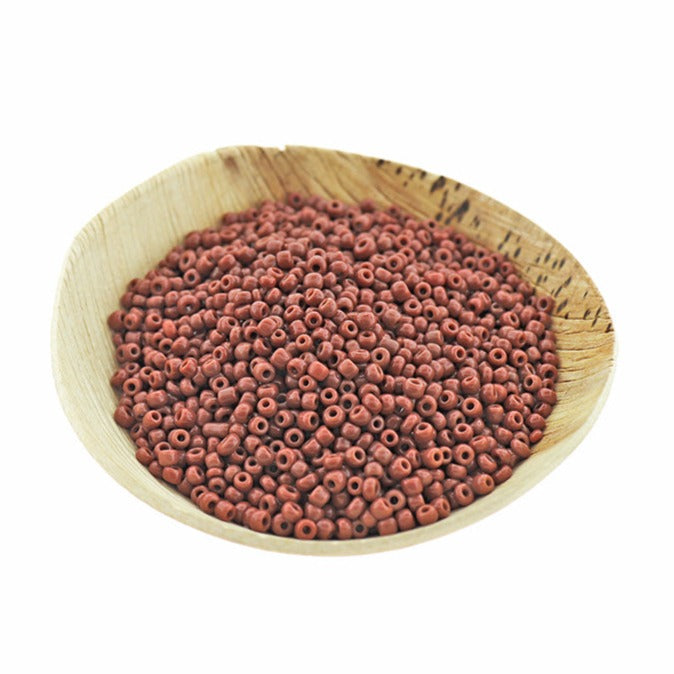 1000 Seed Glass Beads - 8/0 3mm - 50 grams - Choose Your Color!