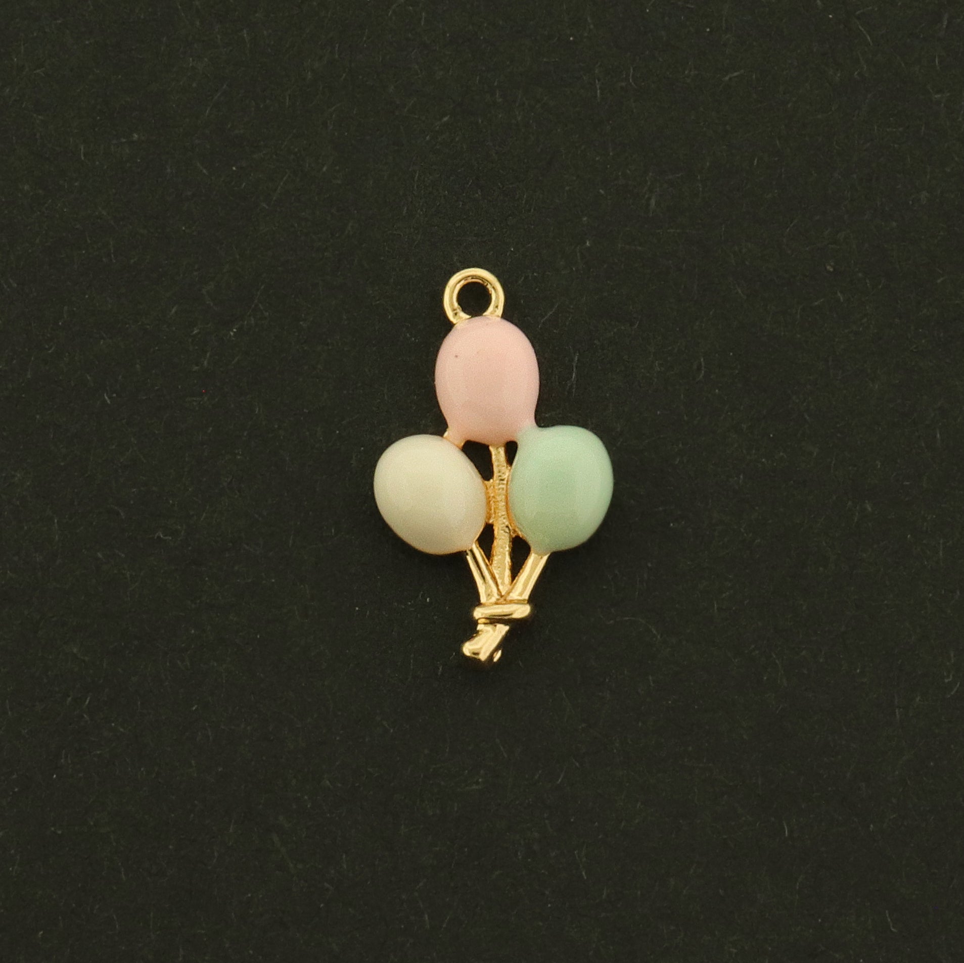 14k Balloon Charm - Birthday Pendant - 14k Gold Plated - GLD978