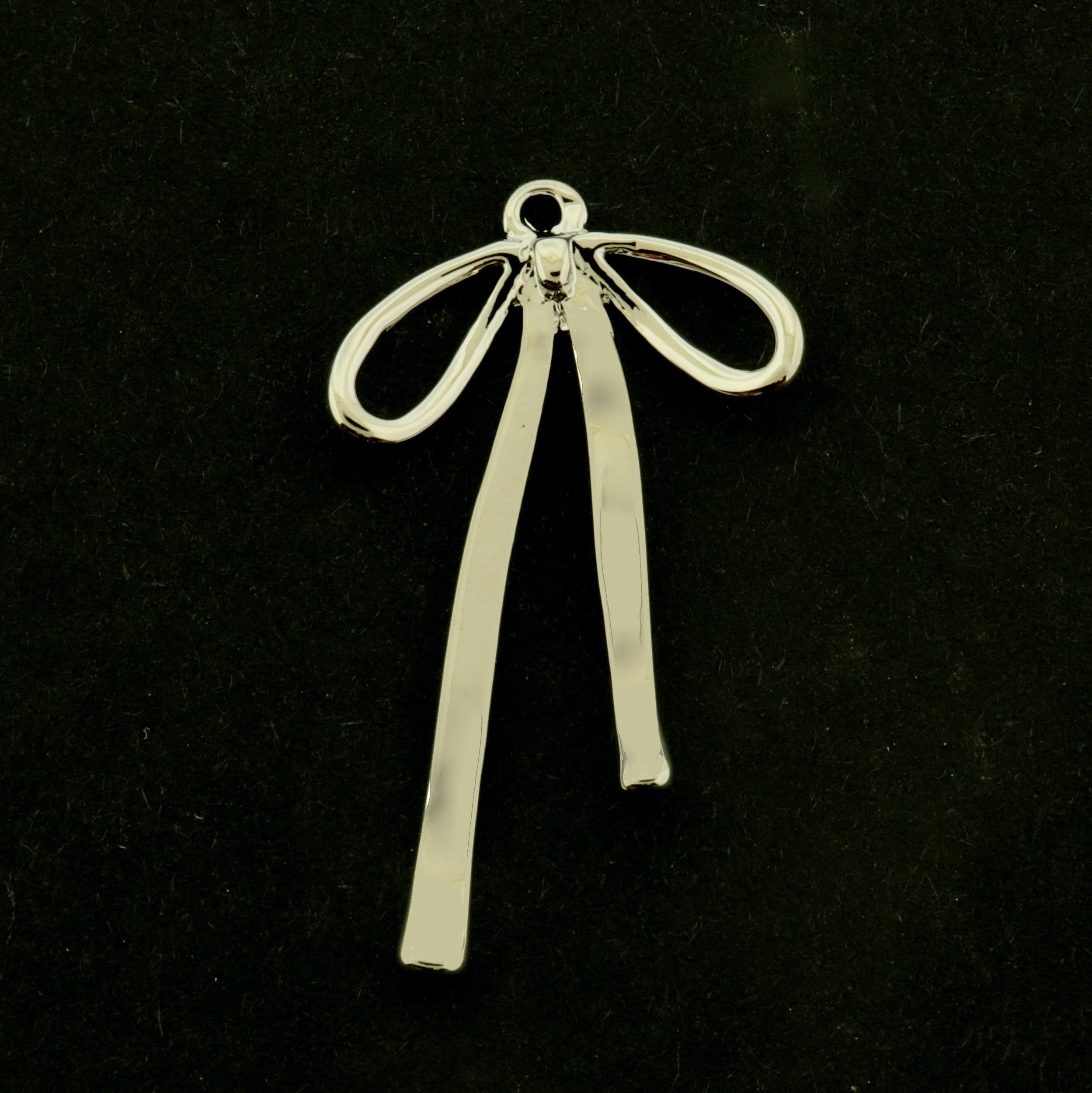 Breloque Nœud en Or 14k - Pendentif Ruban - Plaqué Or 14k - Choisissez Votre Teinte !
