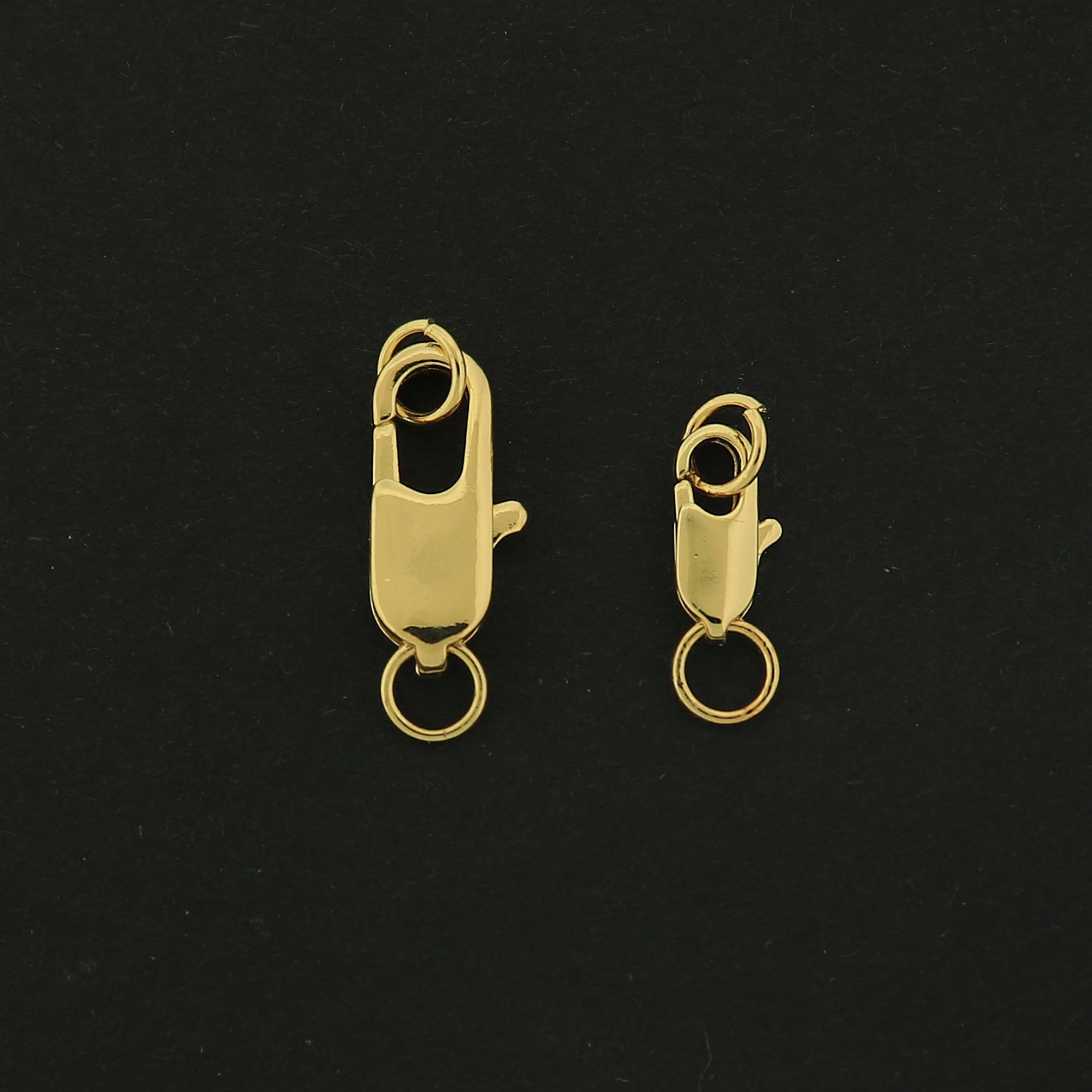 14k Gold Lobster Clasp - 4 Clasps - 14K Gold Filled - Choose Your Size