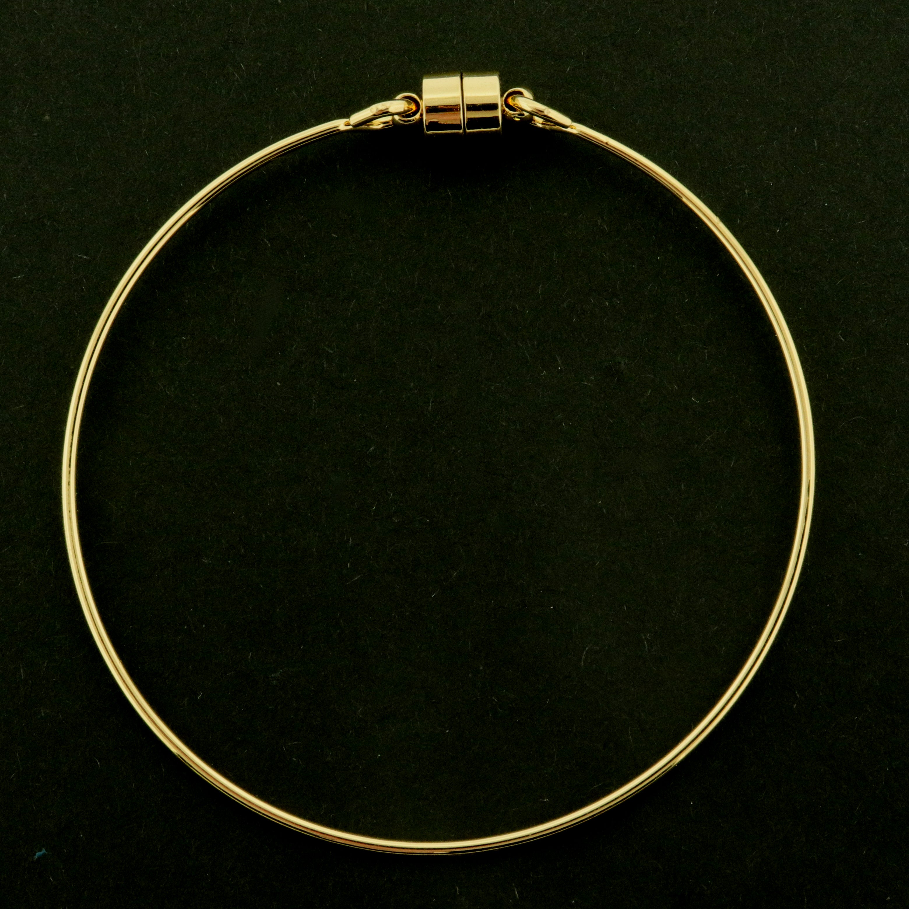 14k Gold Plated Magnetic Bracelet - 60mm - Choose Your Tone & Type!