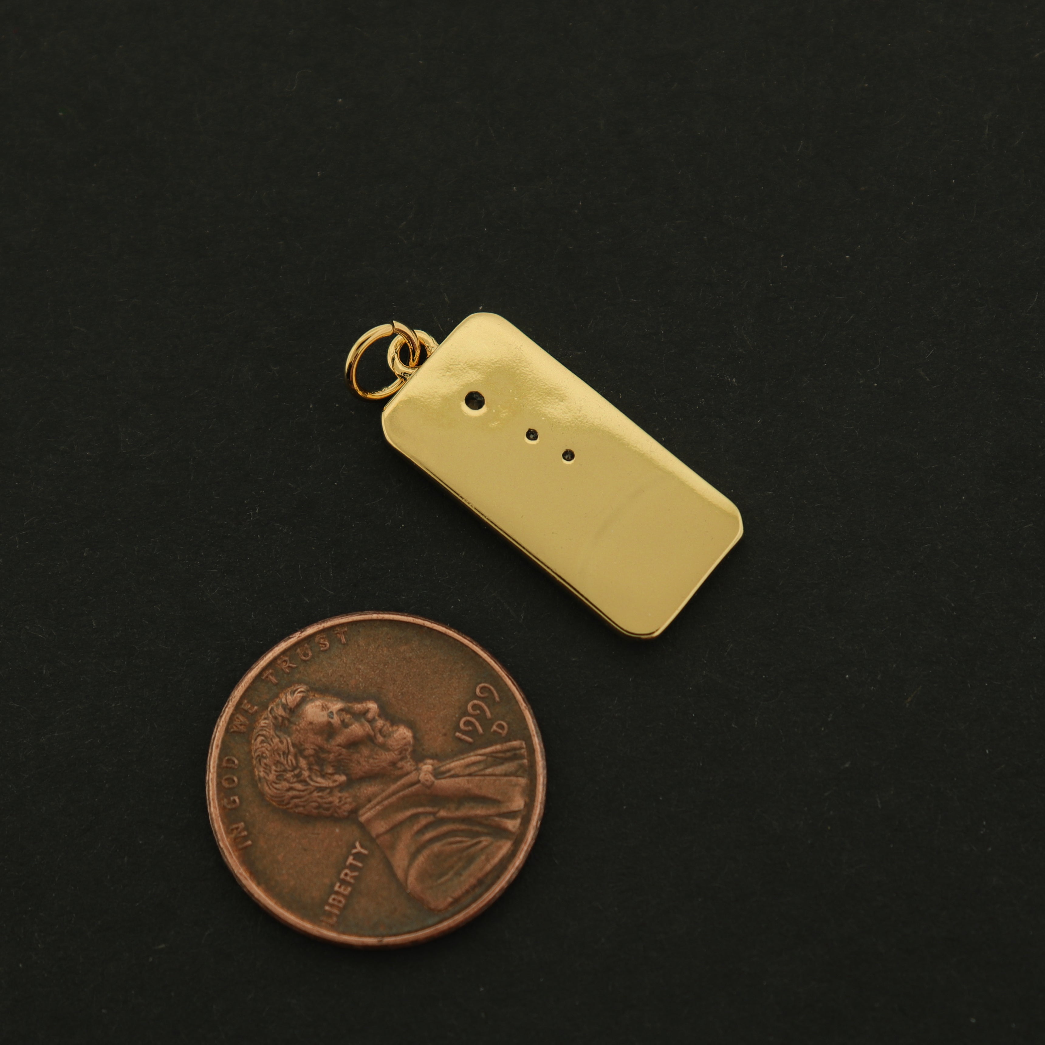 14k Hand Charm - Celestial Pendant - 14k Gold Plated - GLD632