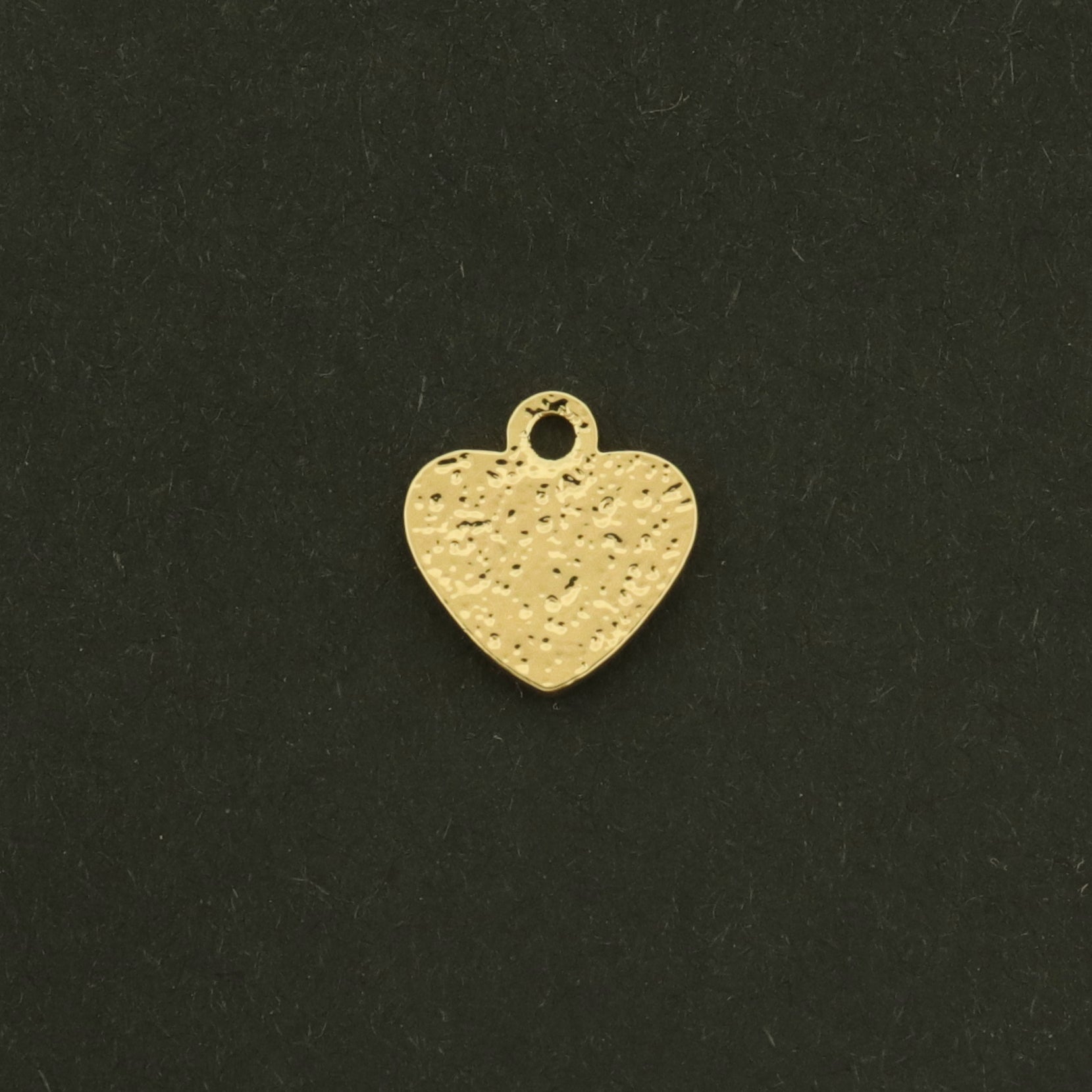 14k Heart Charm - 8 Charms - Love Pendant - 14k Gold Filled - GLD757