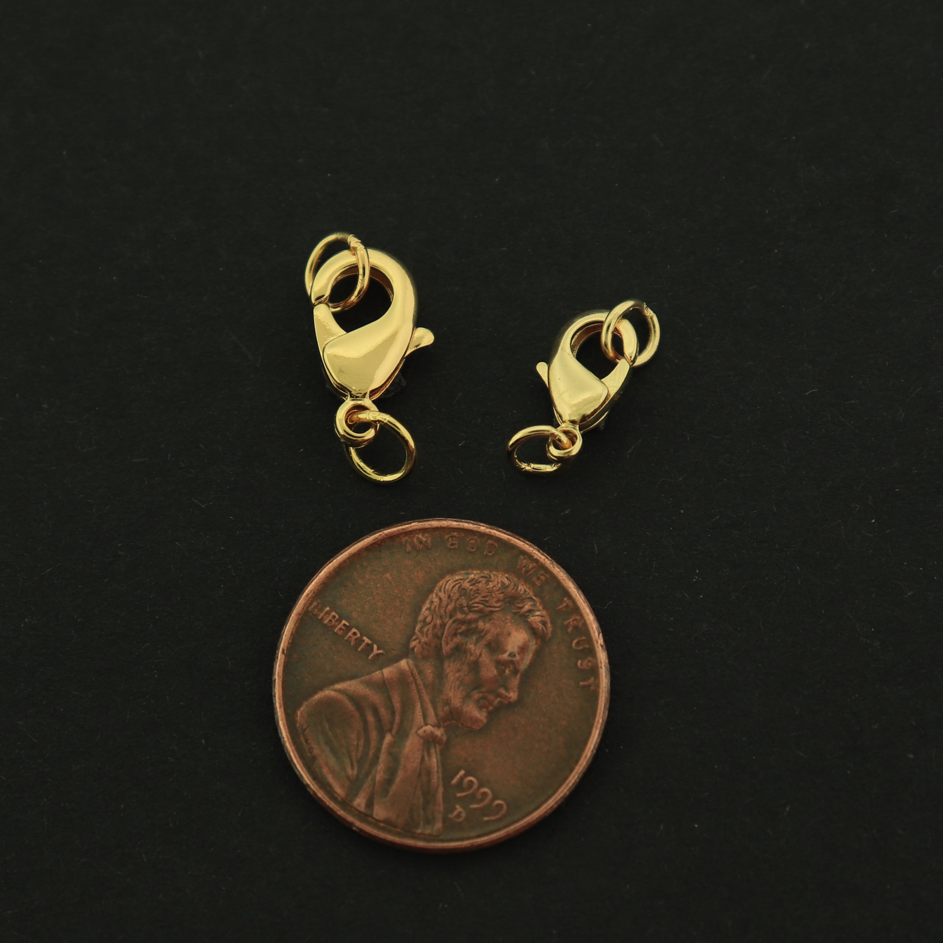 14k Lobster Clasp - 4 Clasps - 14K Gold Filled - Choose Your Size