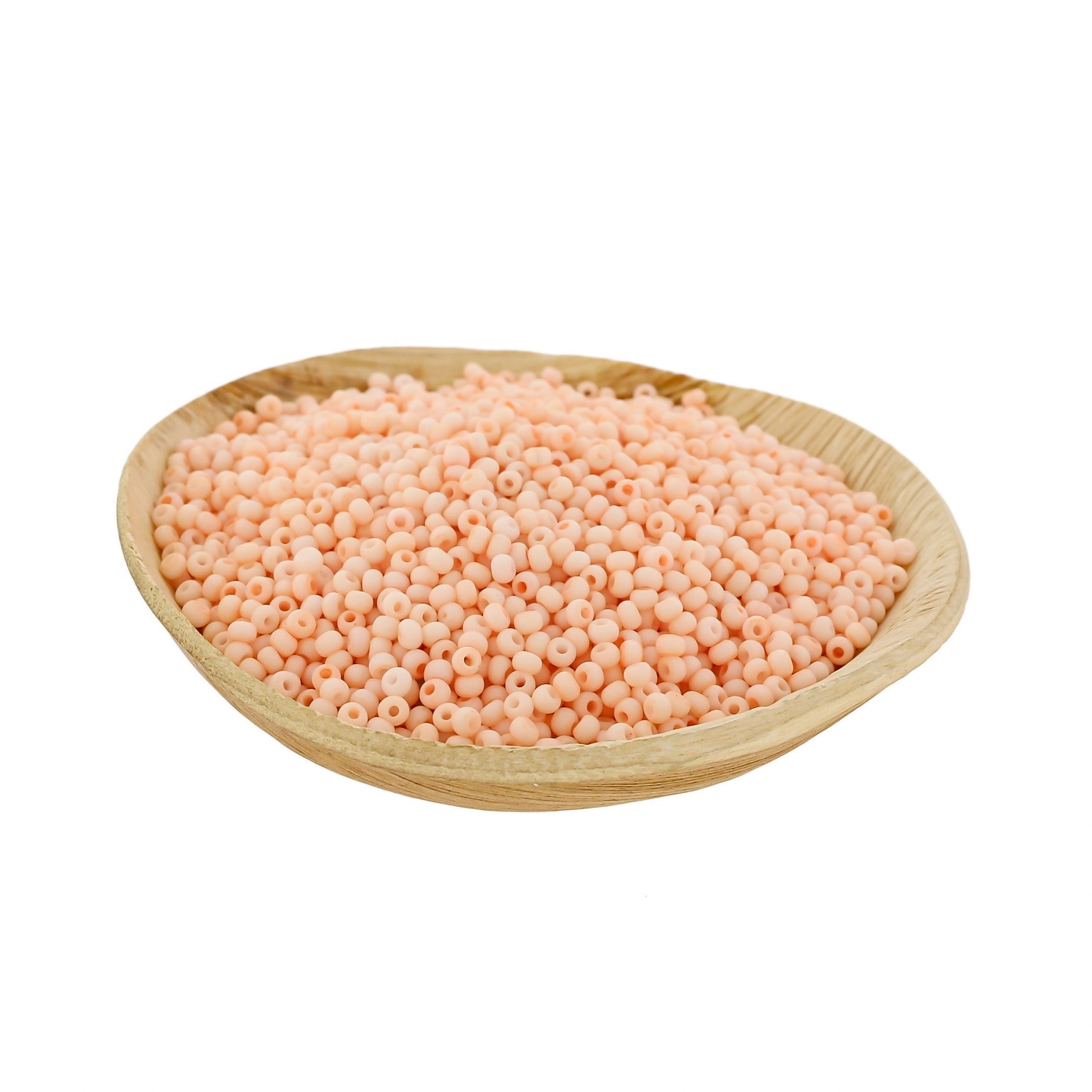 Perles de Verre Rocailles 8/0 3mm - Bleu Ciel Givré - 50g 1500 Perles - BD2003