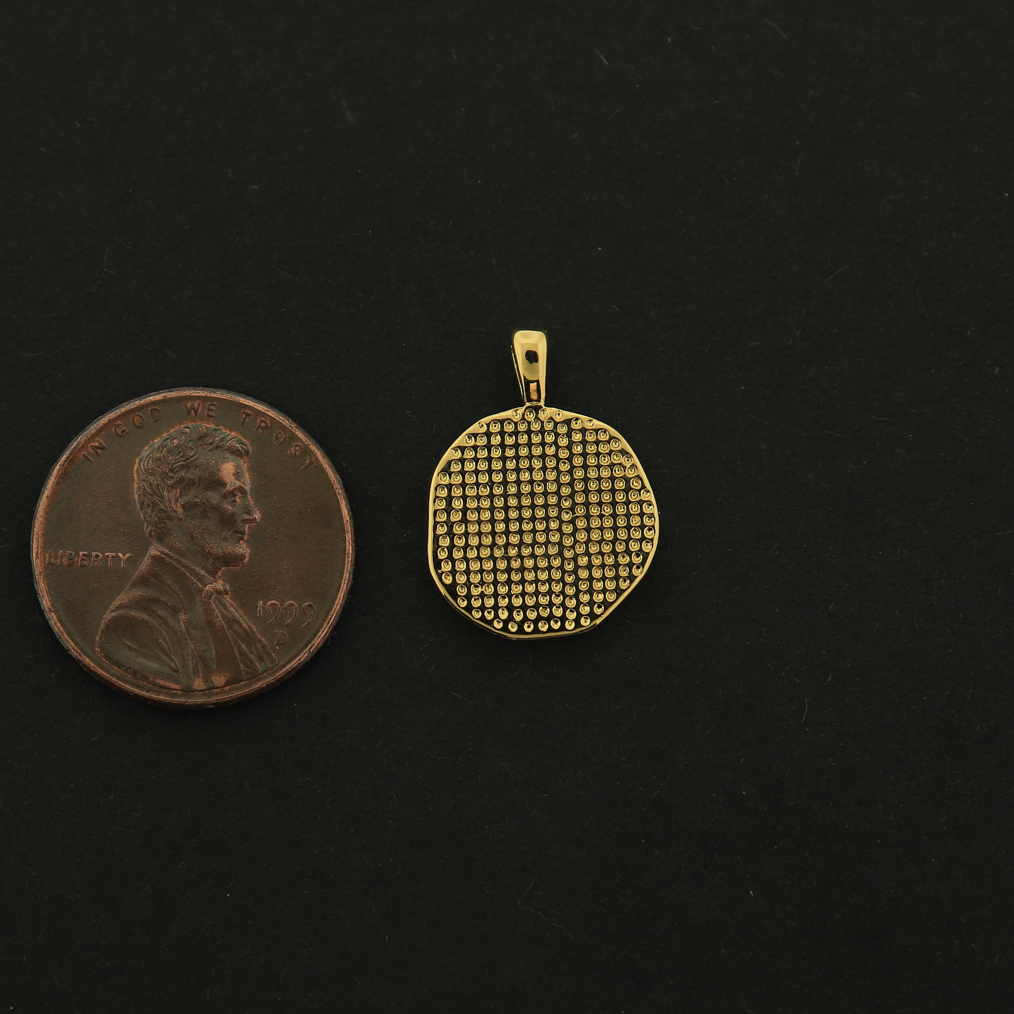 18k Anchor Charm - Nautical Pendant - 18k Gold Plated - GLD458