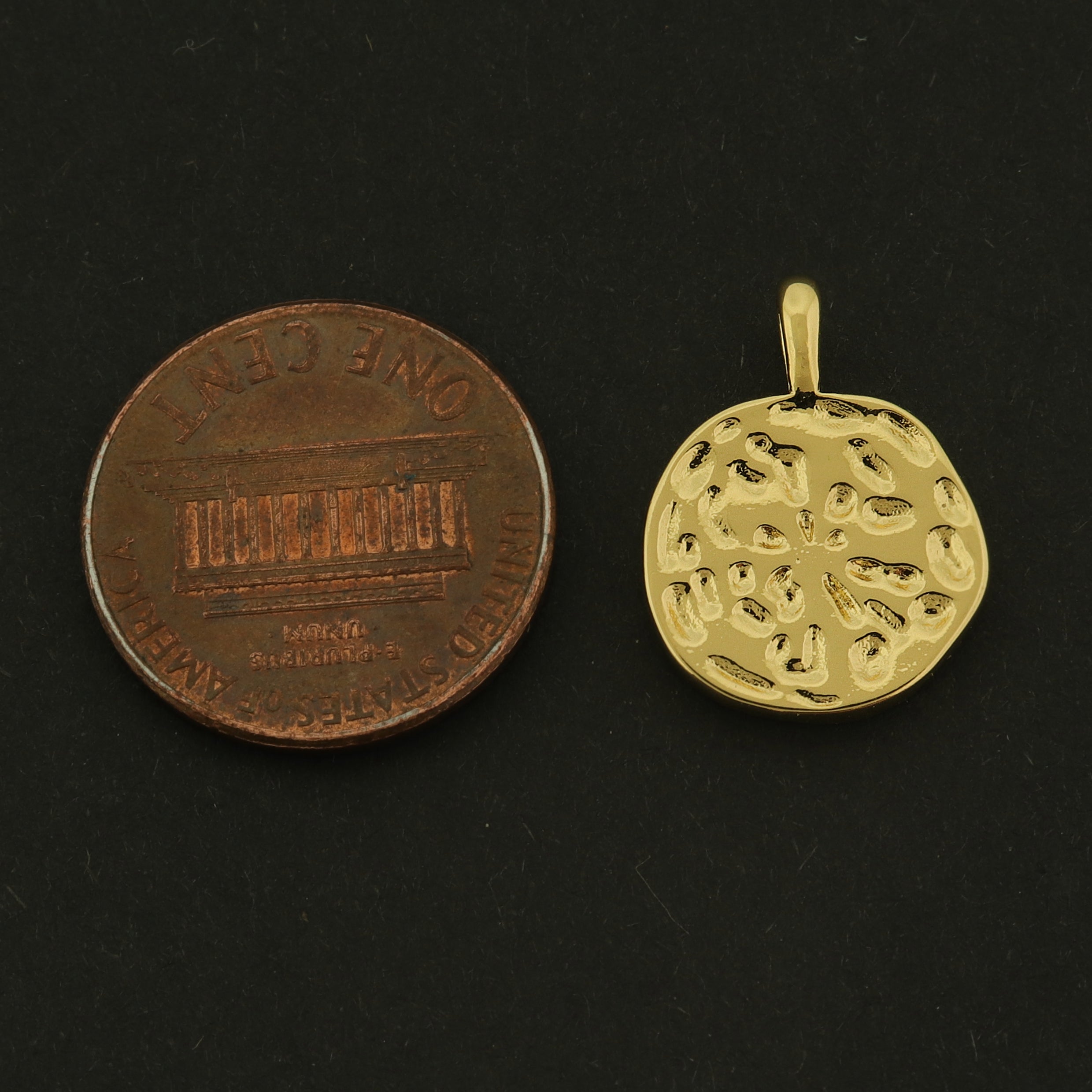 18k Star Charm - Celestial Pendant - Shell Inlay - 18k Gold Plated - GLD747