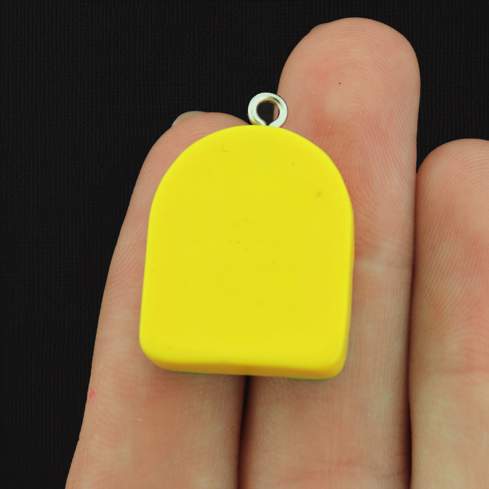 2 Crayon Box Resin Charms 3D - K111
