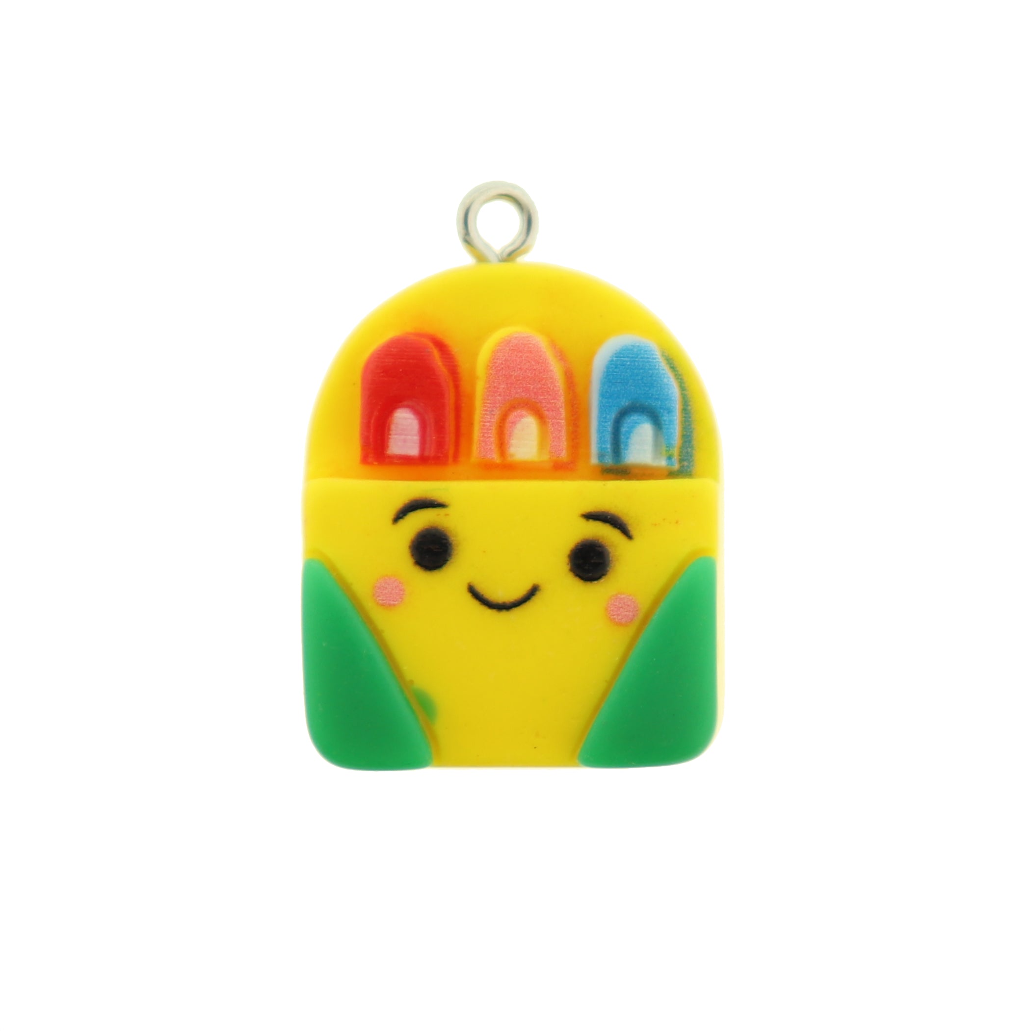2 Crayon Box Resin Charms 3D - K111