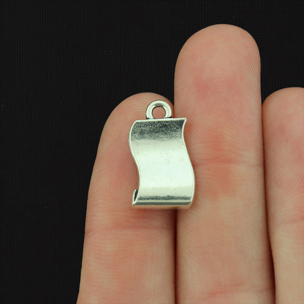 2 Diploma Antique Silver Tone Charms - SC911