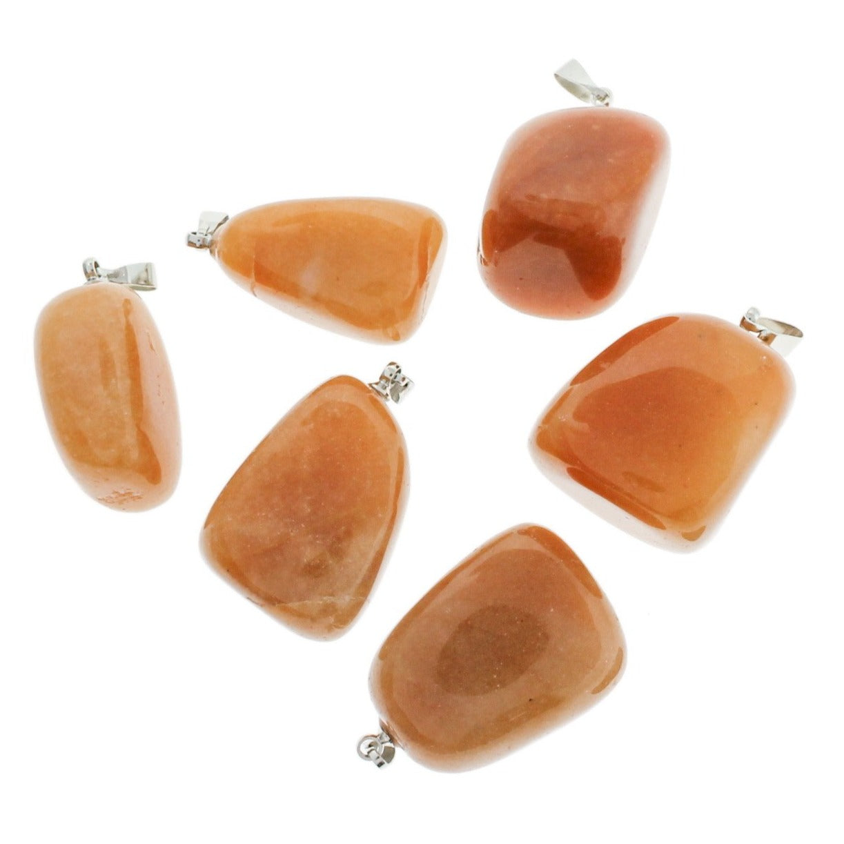 2 pendentifs en pierres précieuses de labradorite naturelle 3D - GEM144