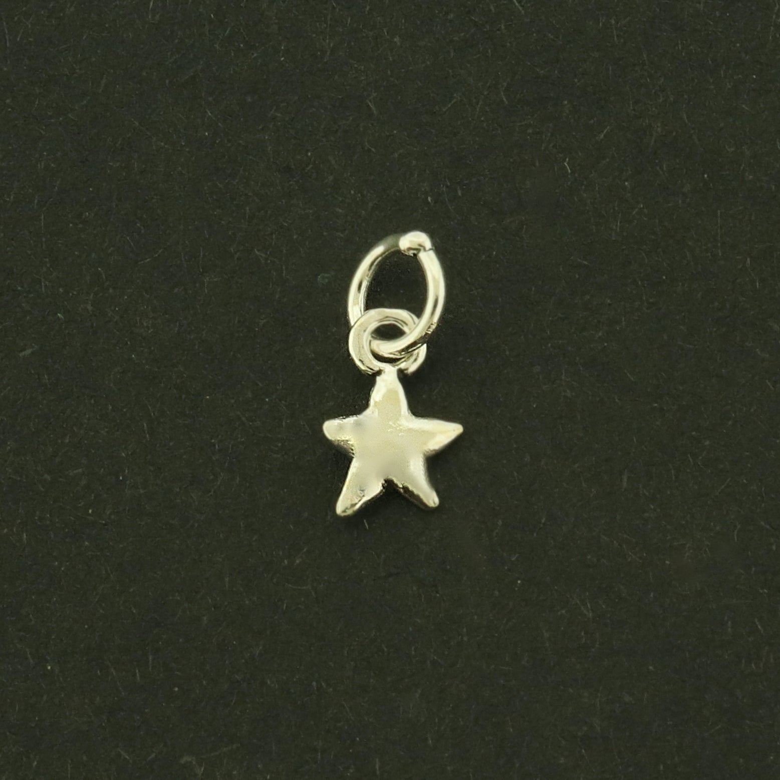 2 Star Sterling Silver Charms - Small & Dainty - ST072