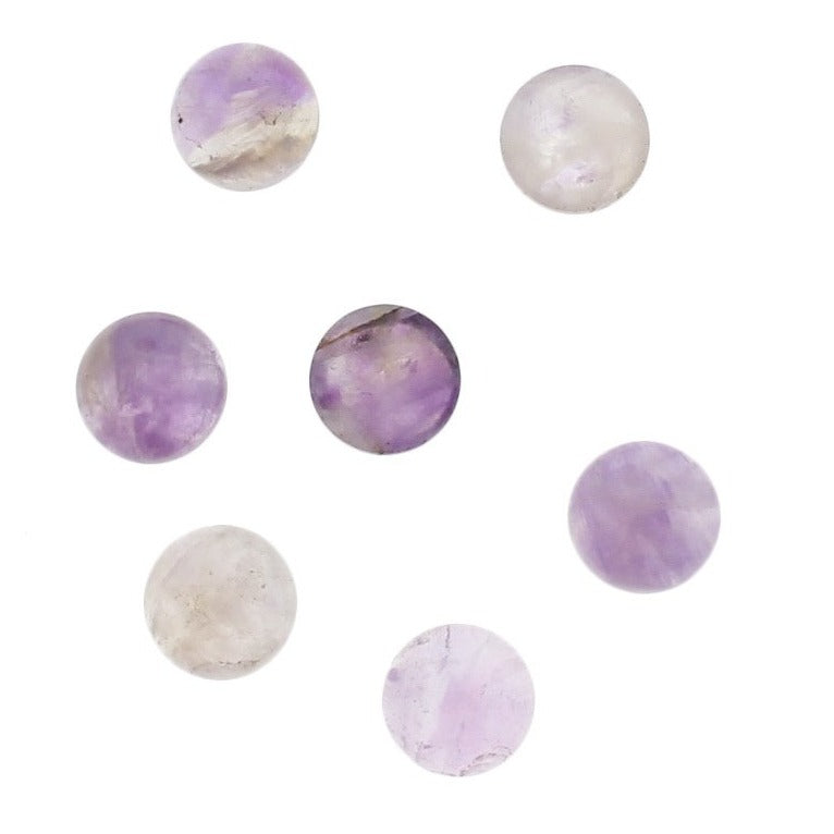 4 Natural Gemstone Cabochon Seals - 8mm - Choose Your Gemstone!