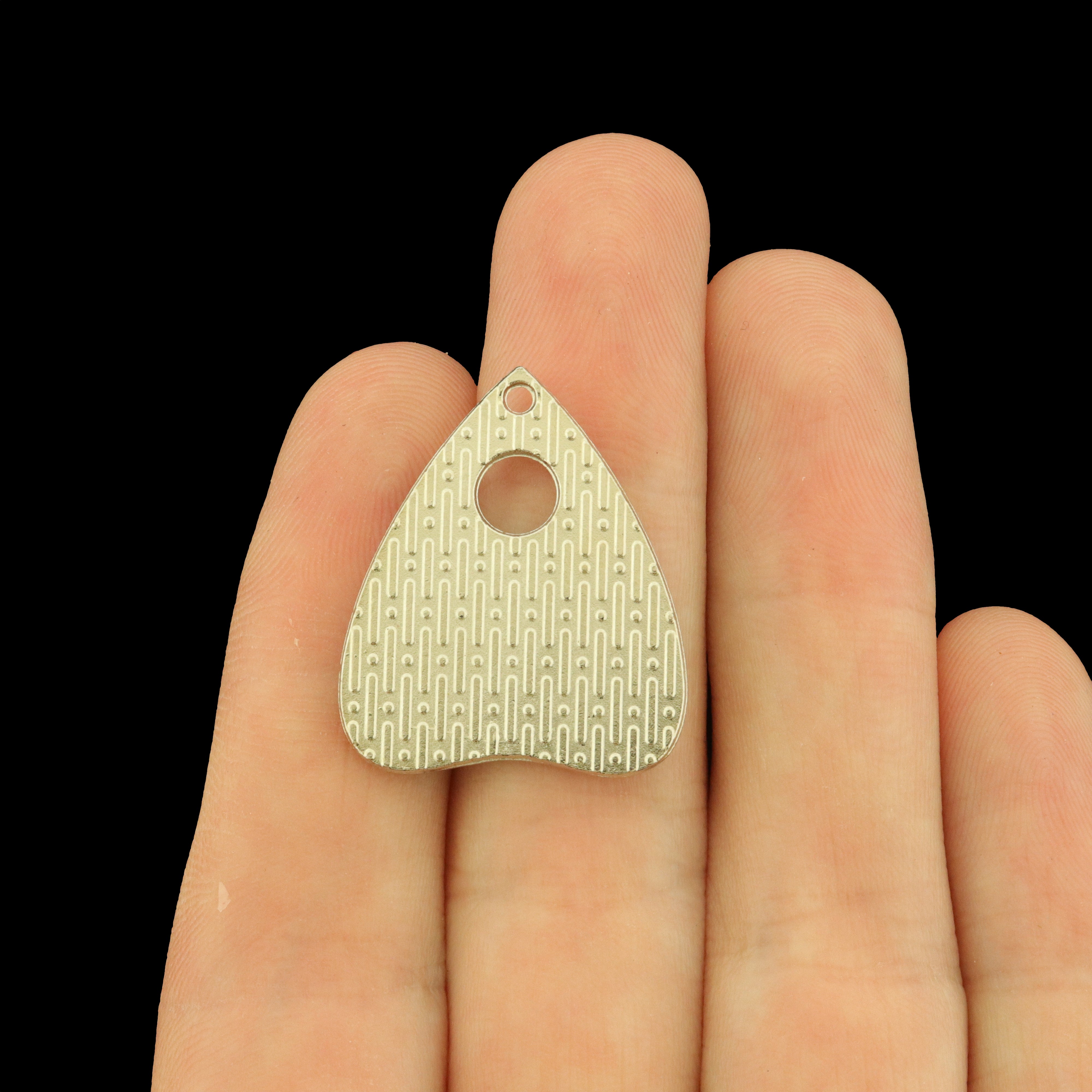 4 Ouija Planchette Enamel Charms - E541