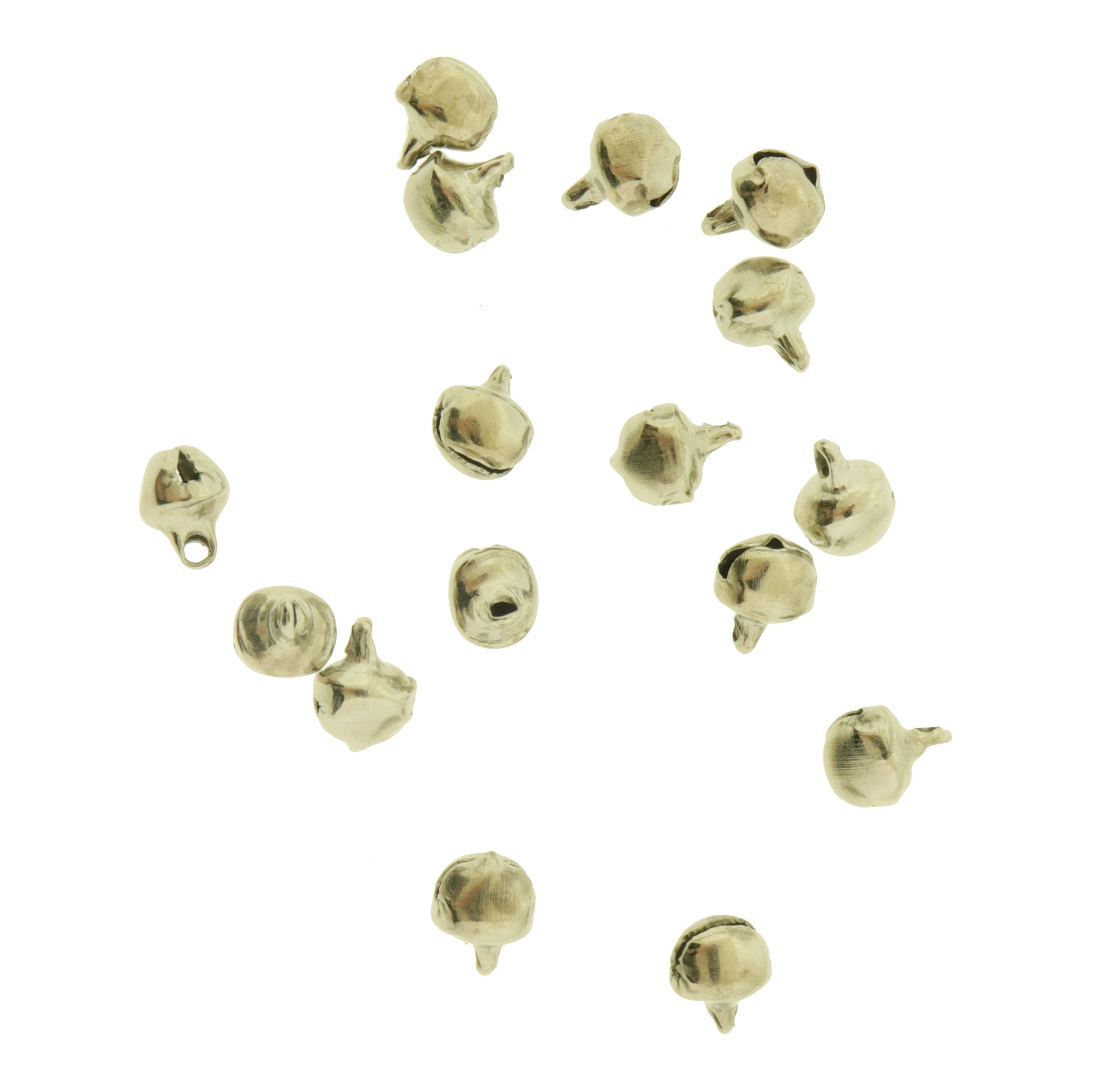 50 Jingle Bells Charms - Choose Your Color!