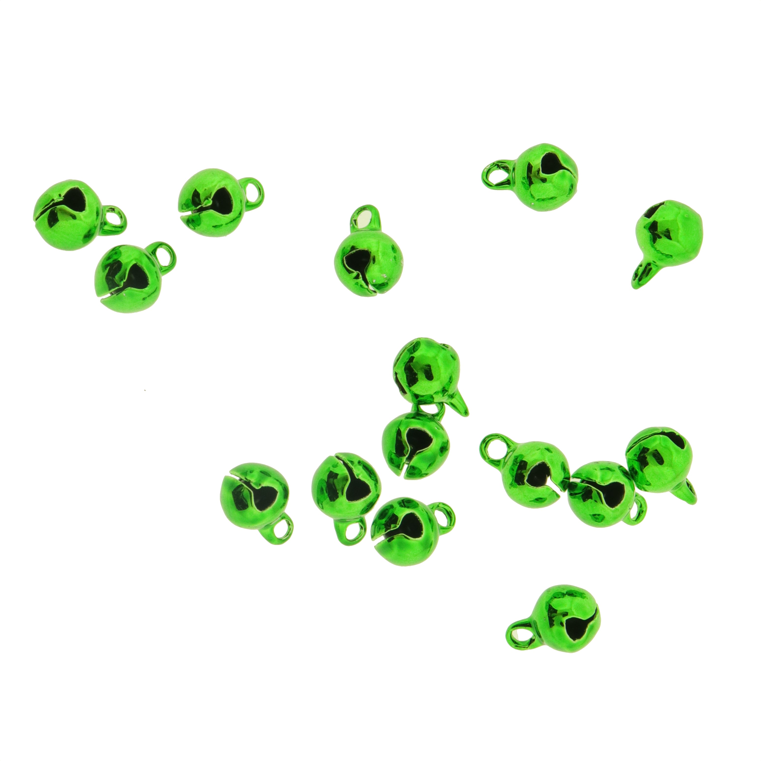 50 Jingle Bells Charms - Choose Your Color!