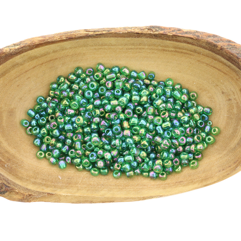 600 Seed Glass Beads - 6/0 4mm - 50 grams - Choose Your Color!