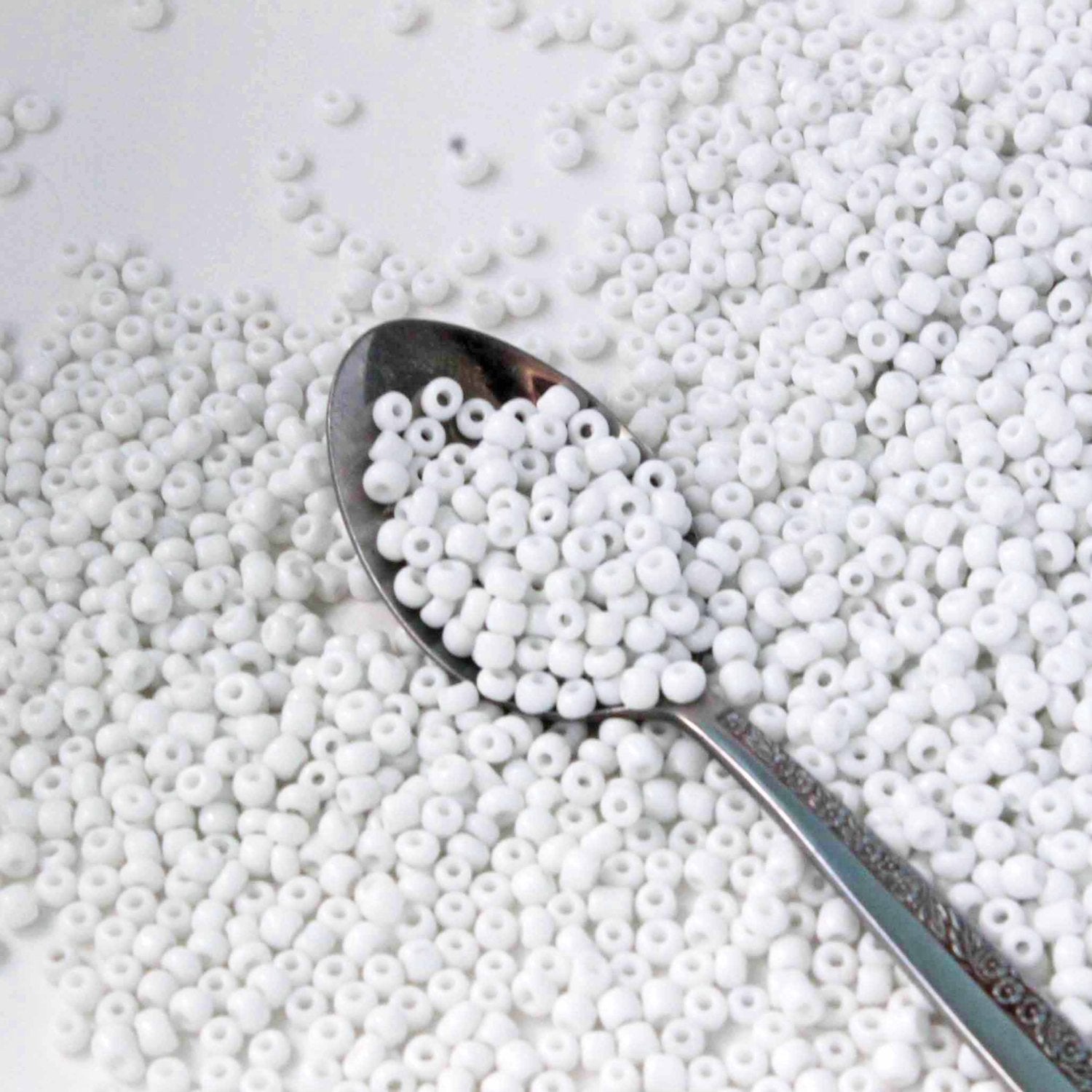 600 Seed Glass Beads - 6/0 4mm - 50 grams - Choose Your Color!