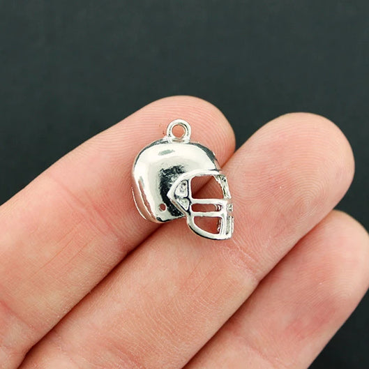 8 Football Helmet Charms - Choose Your Tone!