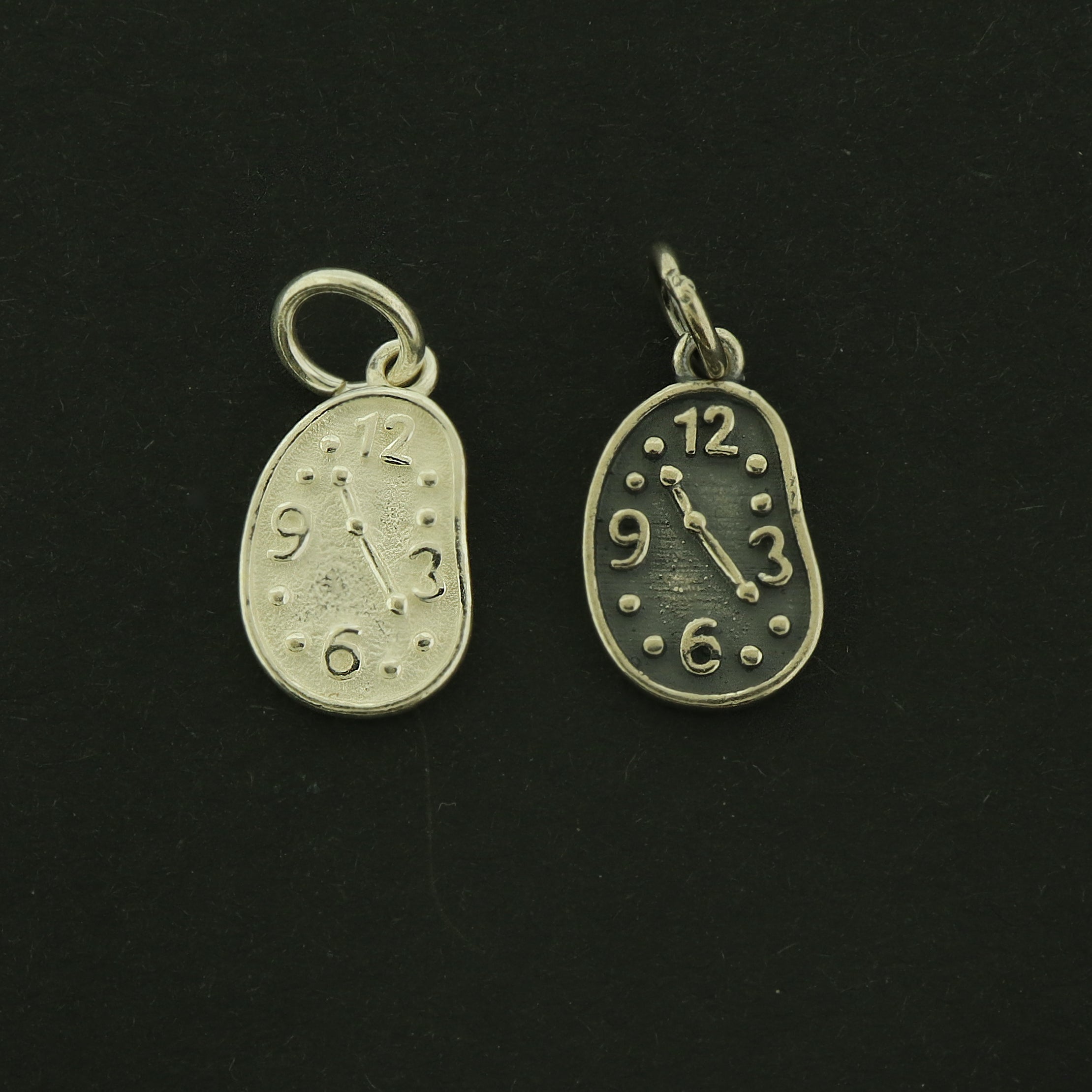 2 planche Ouija Planchette Antique Silver Tone Charms - SC2979