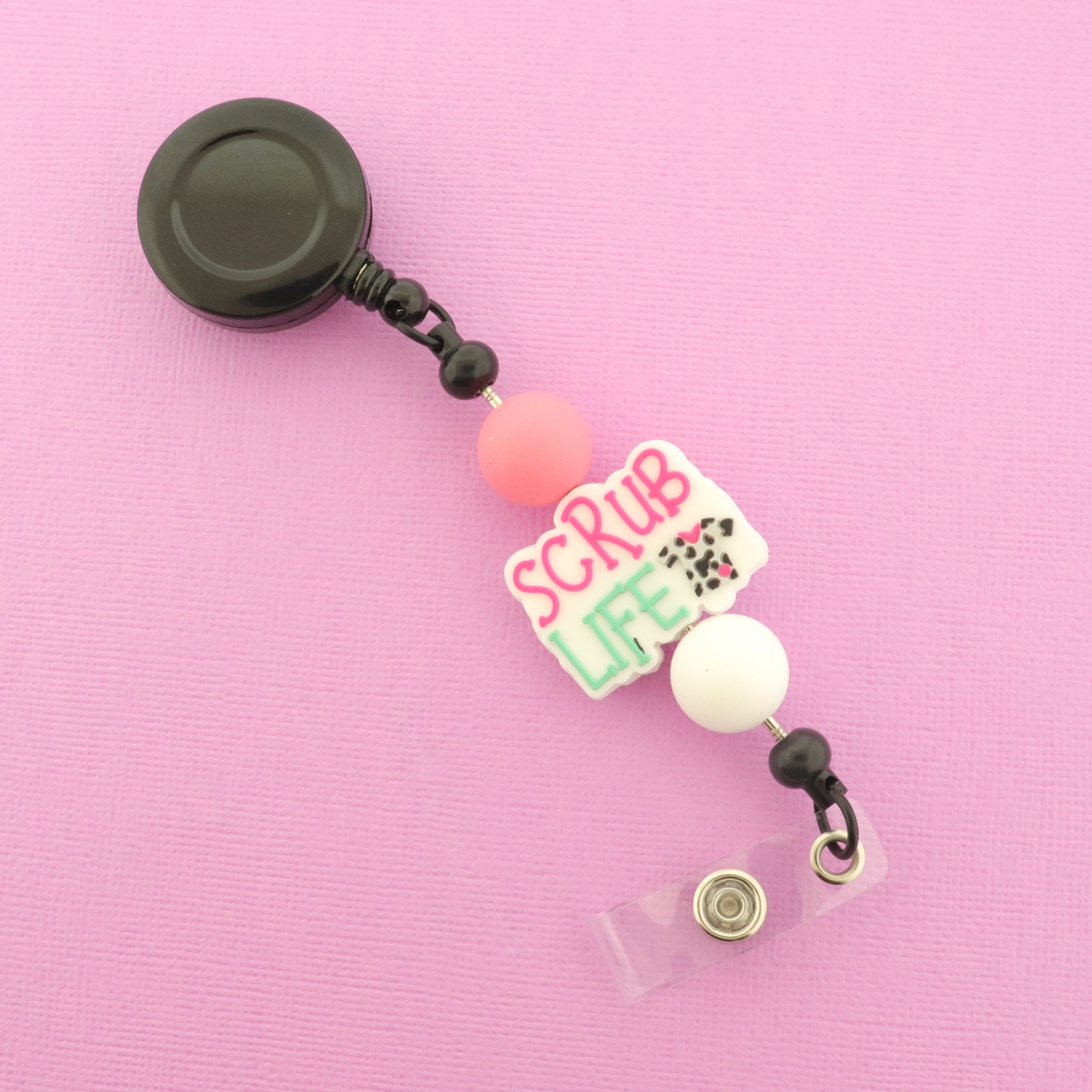 Badge Reel for Beads - Badge Holder - 1 Reel - Z121