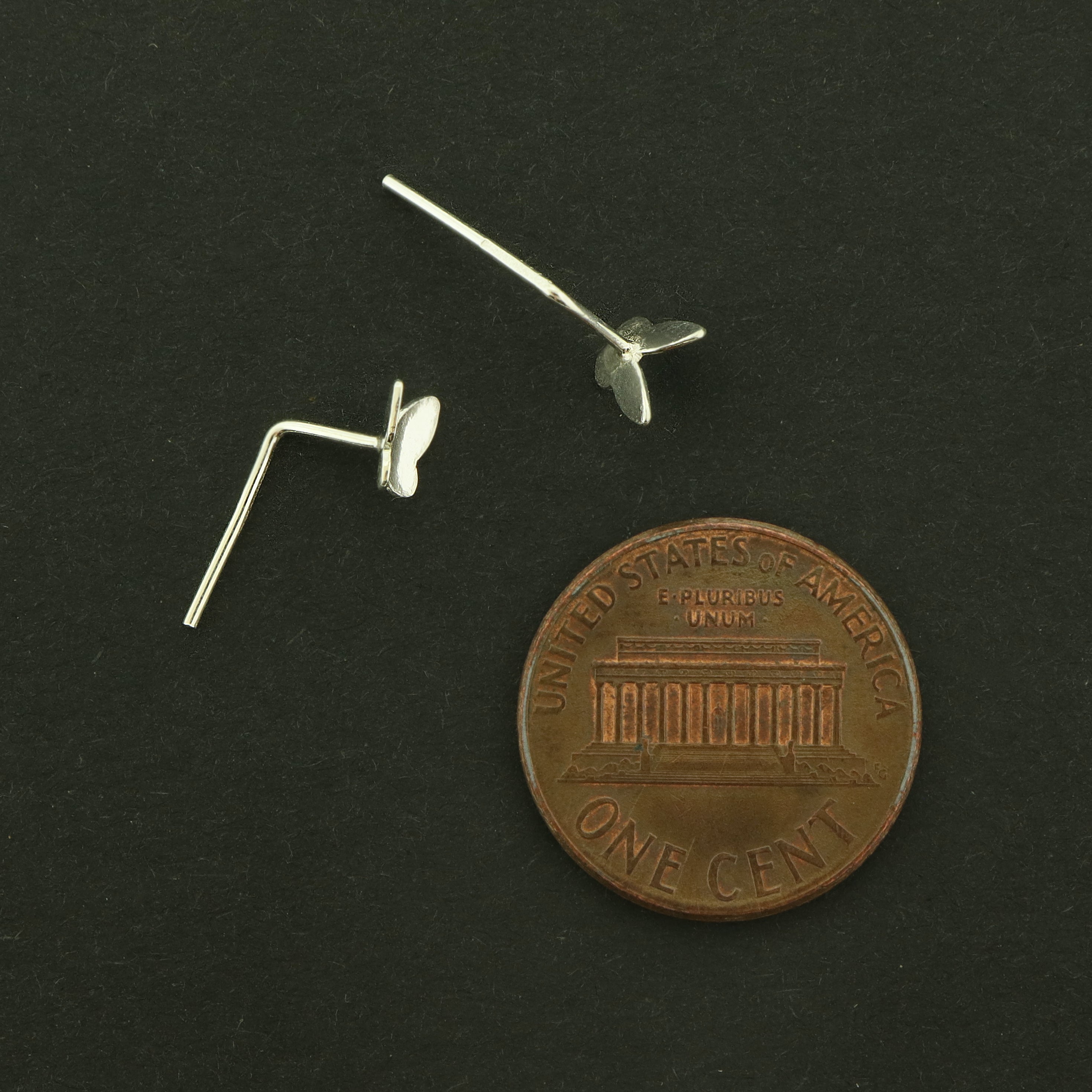 Boucles d'oreilles argentées - Hoop Wires Oval - 59mm x 37mm - 4 pièces 2 paires - Z163