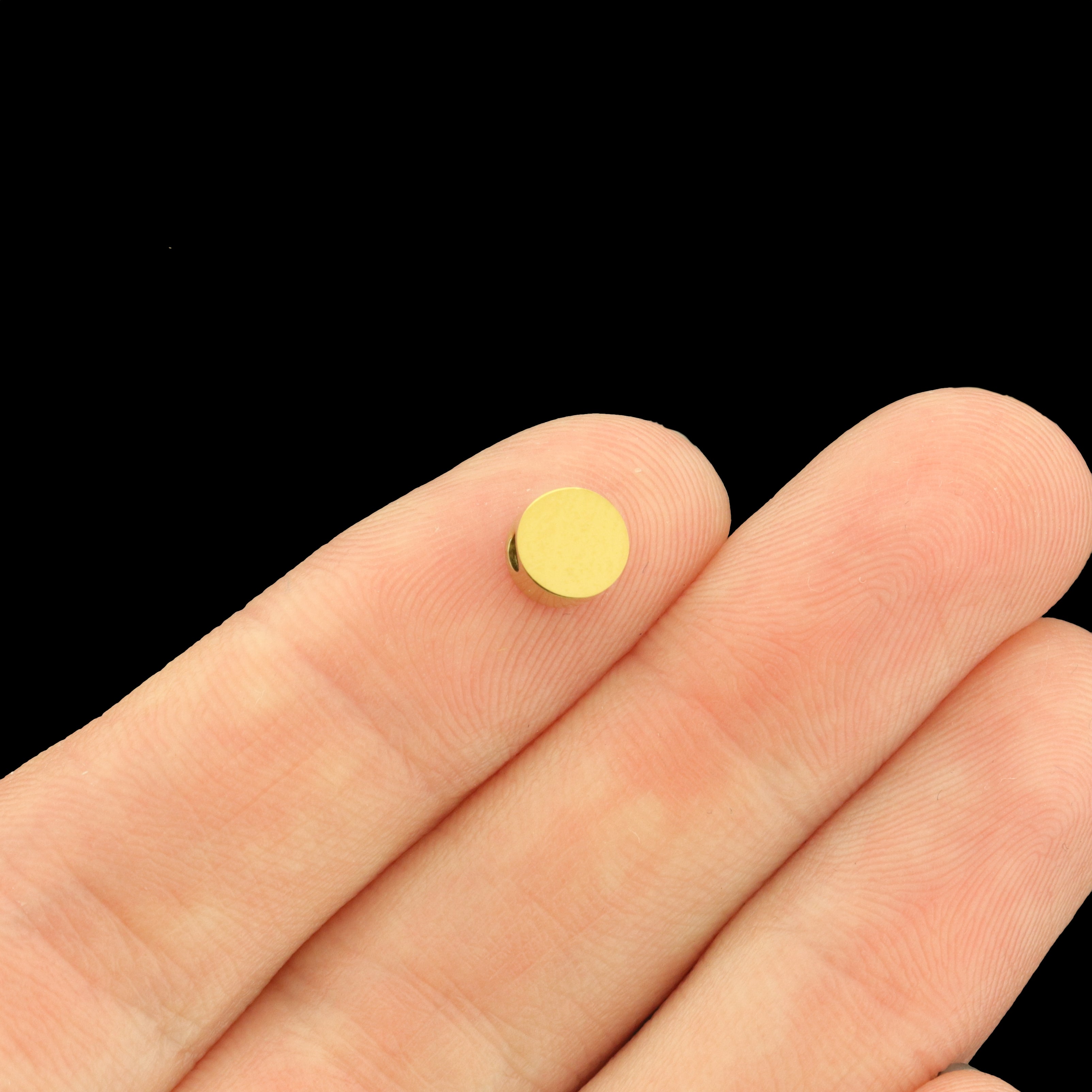 Custom Stainless Steel Bead - Choose Your Size - Personalized