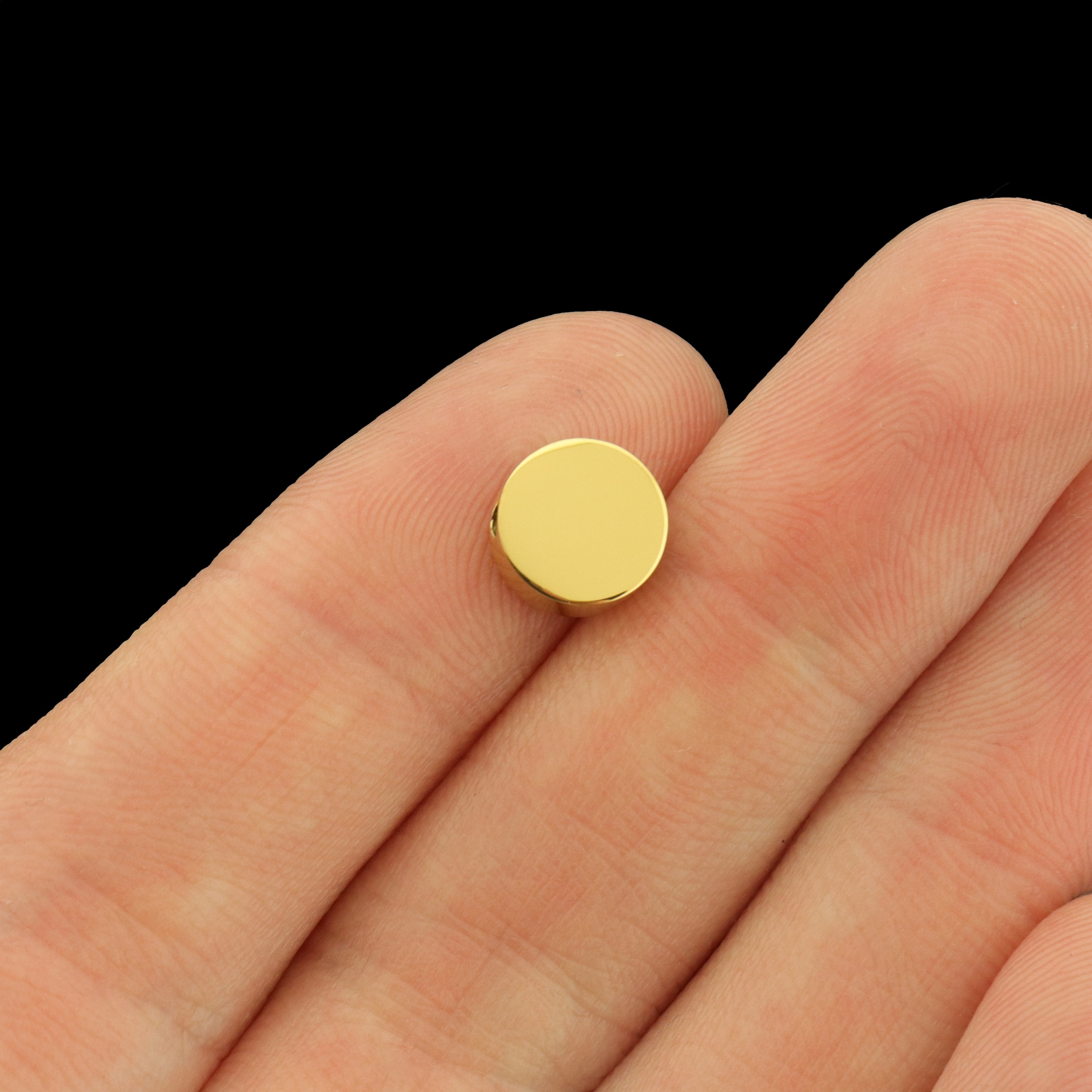 Custom Stainless Steel Bead - Choose Your Size - Personalized