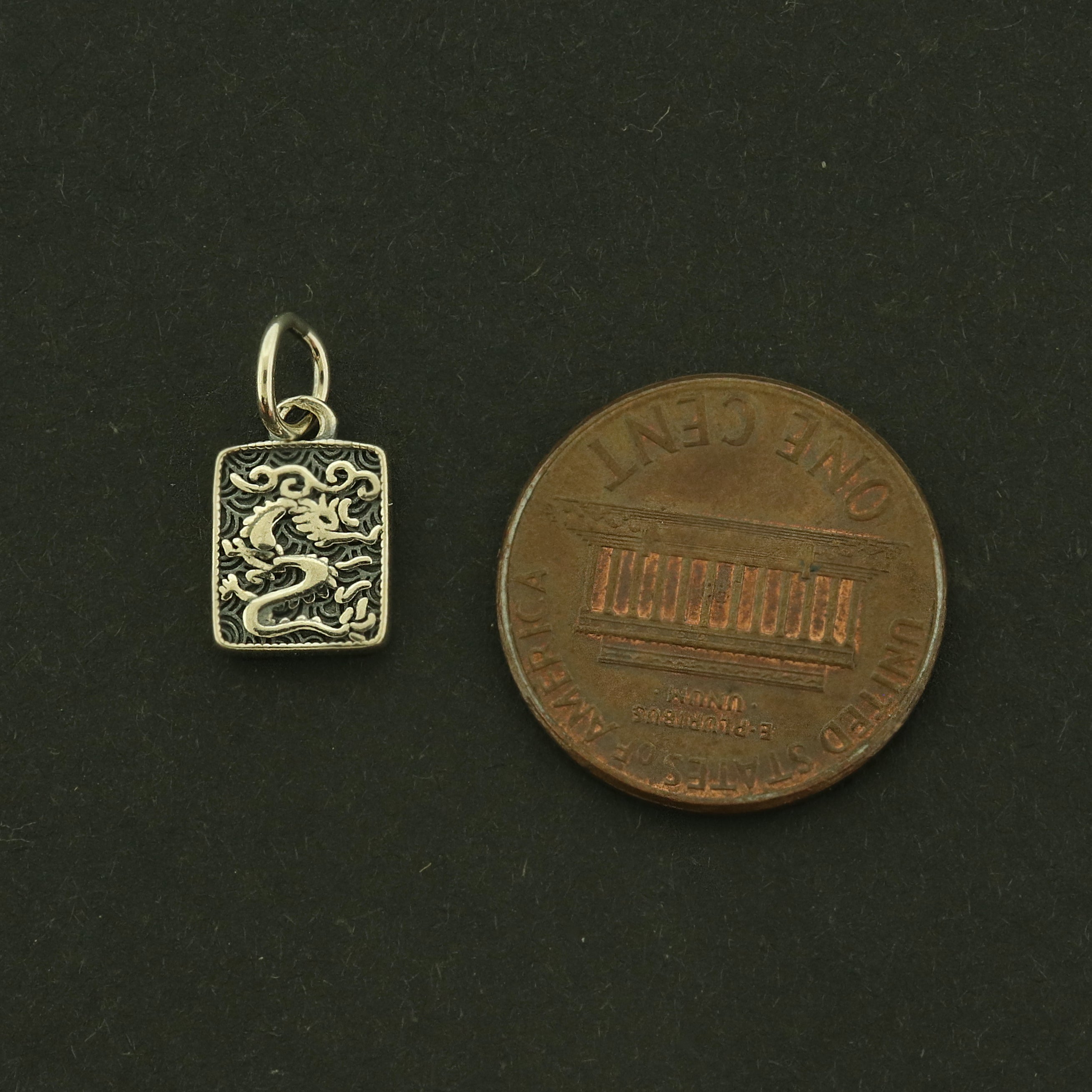 Dragon Sterling Silver Charm - ST119