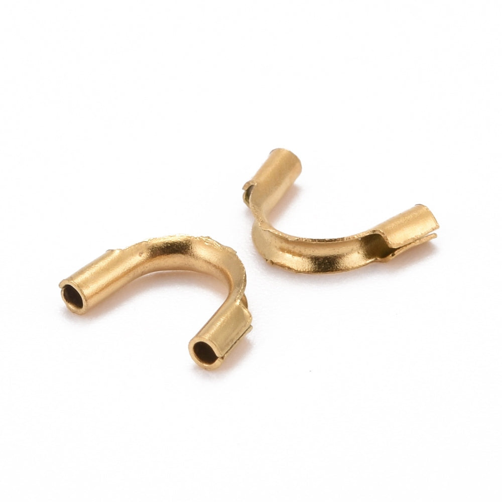 20 Hypoallergenic Surgical Stainless Steel Wire Guard Cable Protectors - Choose Your Tone!