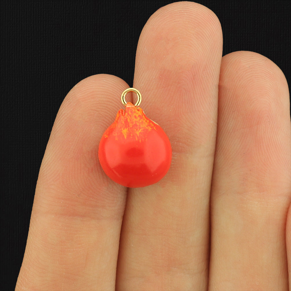 Half Pomegranate Resin Charms 3D - K374