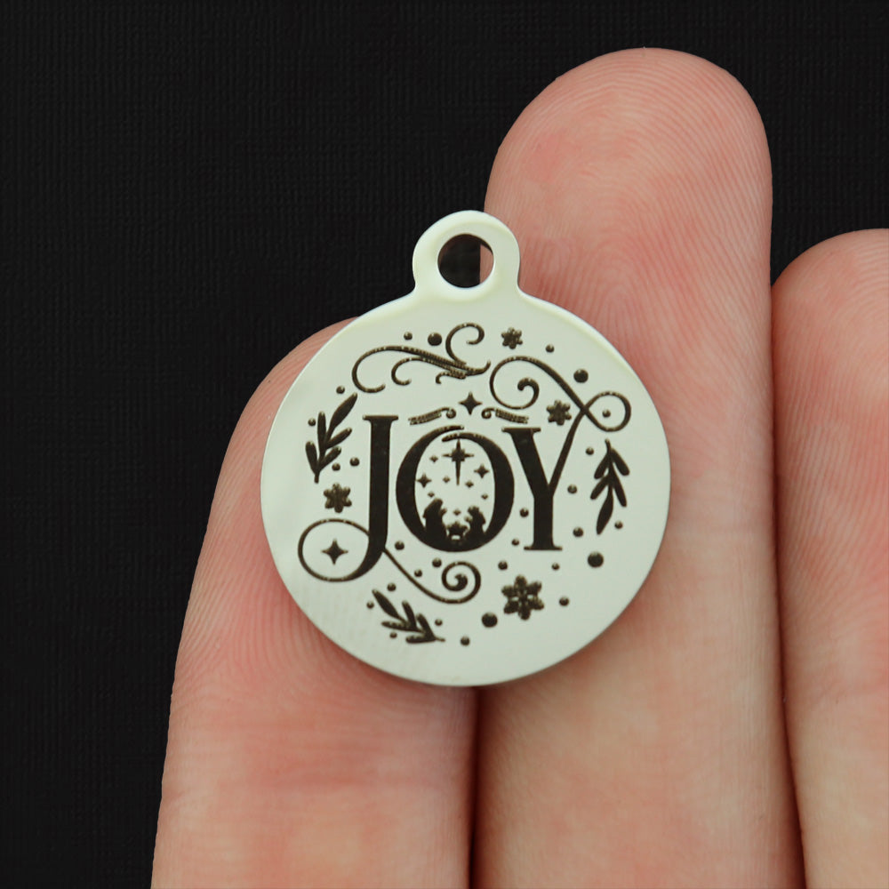 Breloques en acier inoxydable Coach #1 - BFS001-2853