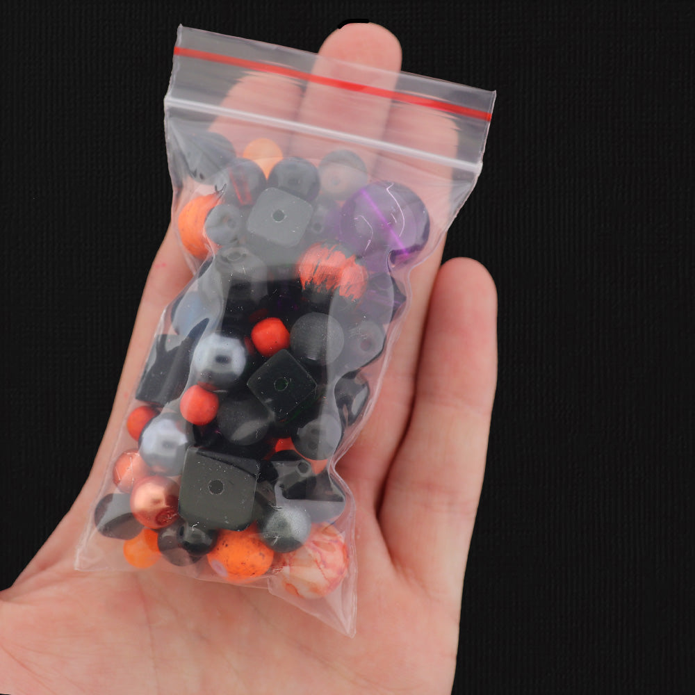 LIQUIDATION Halloween Bead Grab Bag - Less Than Wholesale Cost 90% Off - GRAB020
