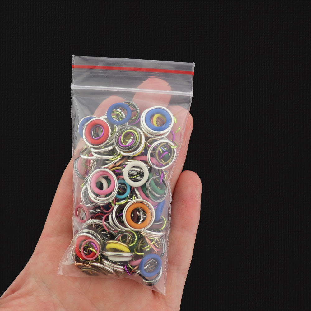 LIQUIDATION Jump Ring Assorted Grab Bag - Less Than Wholesale Cost 90% Off - GRAB014