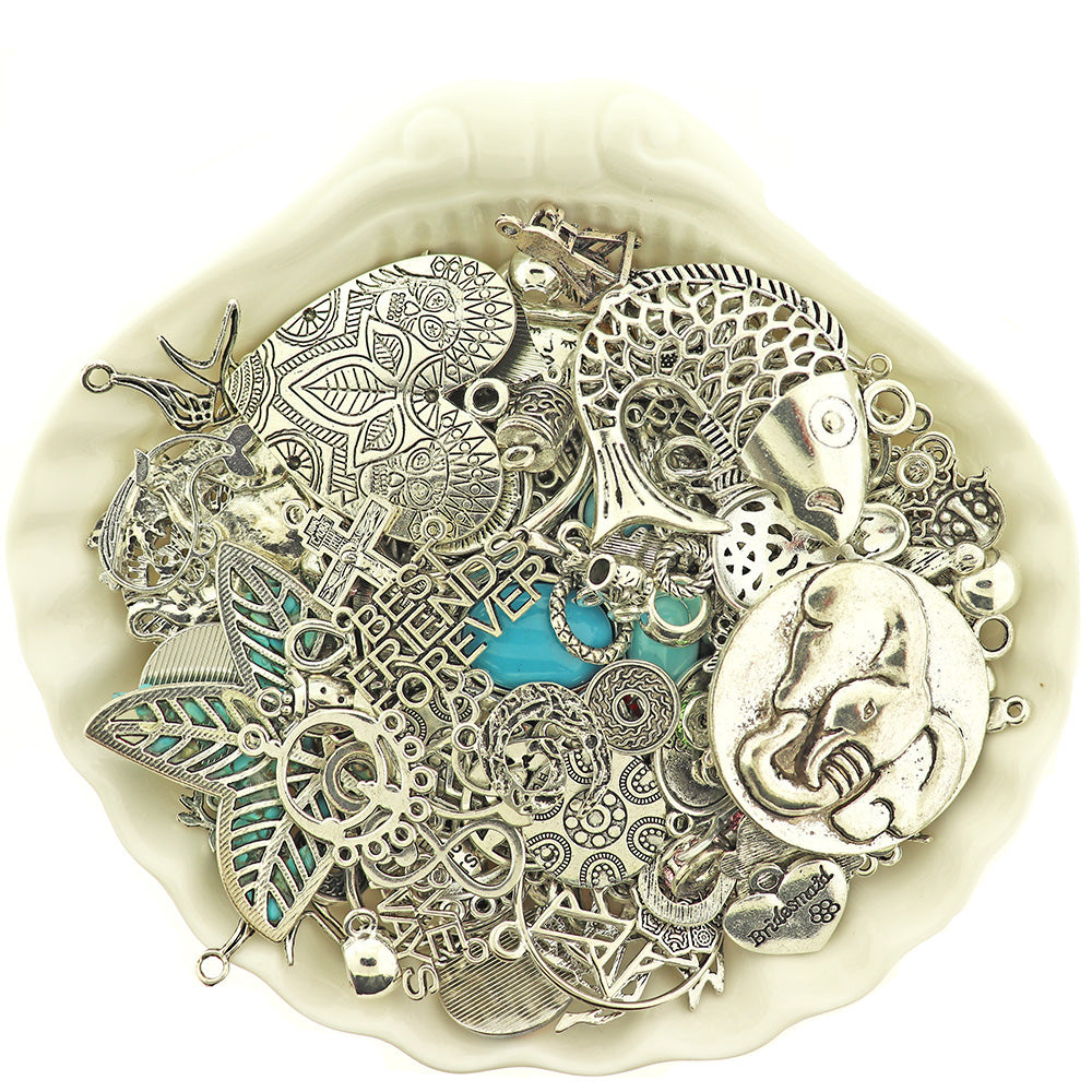 LIQUIDATION Metal Charm Grab Bag - Choose Your Tone - Less Than Wholesale Cost 90% Off - GRAB004