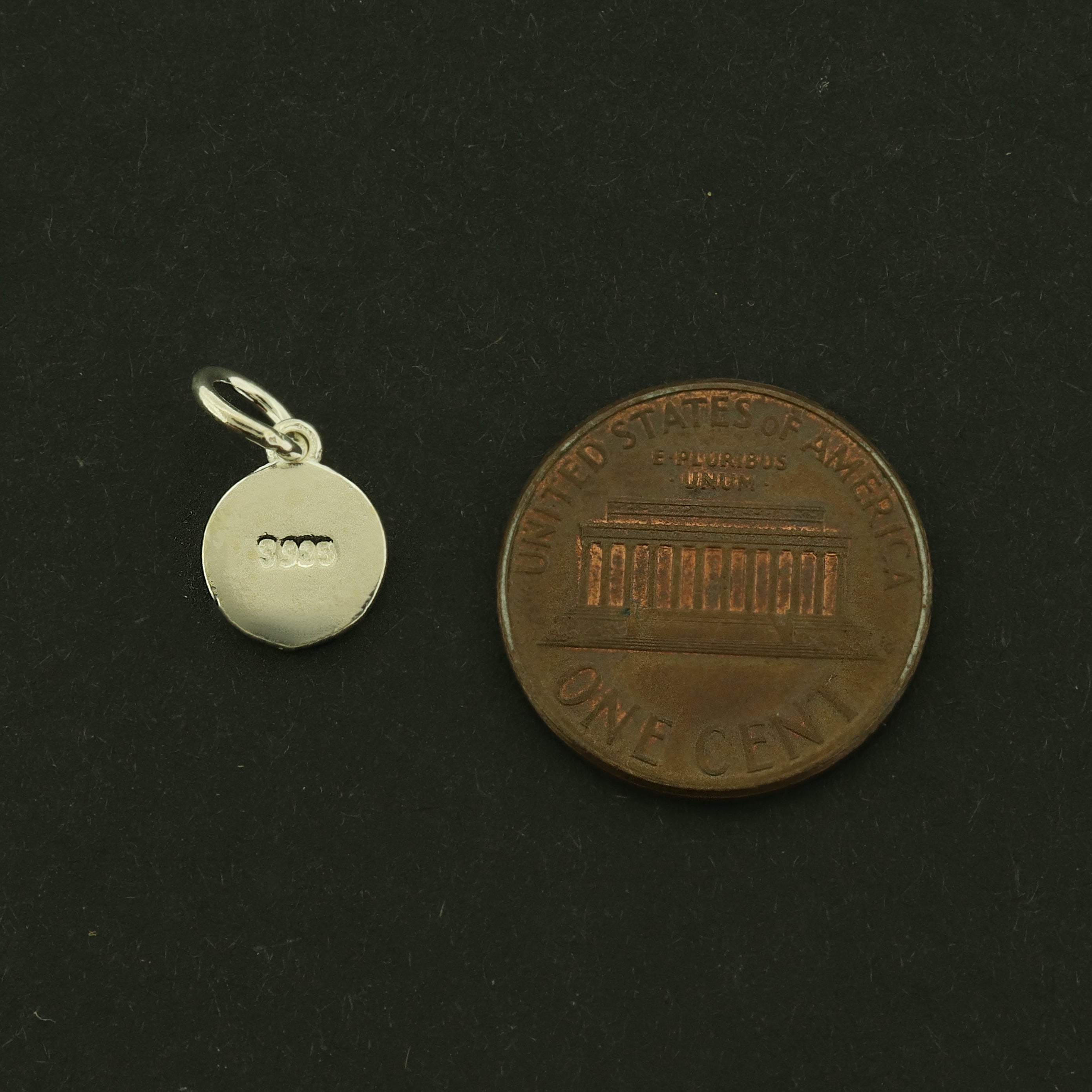 Money Sterling Silver Charm - Luck Pendant - ST114