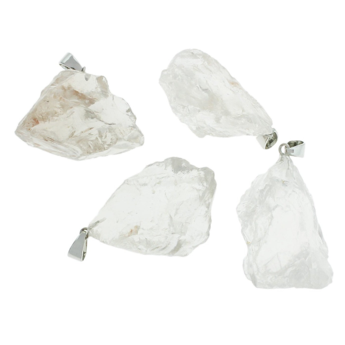 Natural Gemstone Crystal Pendant 3D - Choose Your Gemstone!