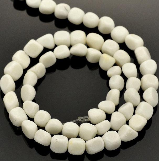 Nugget Natural Gemstone Beads - 6mm - 1 Strand 58 Beads - Choose Your Gemstone!