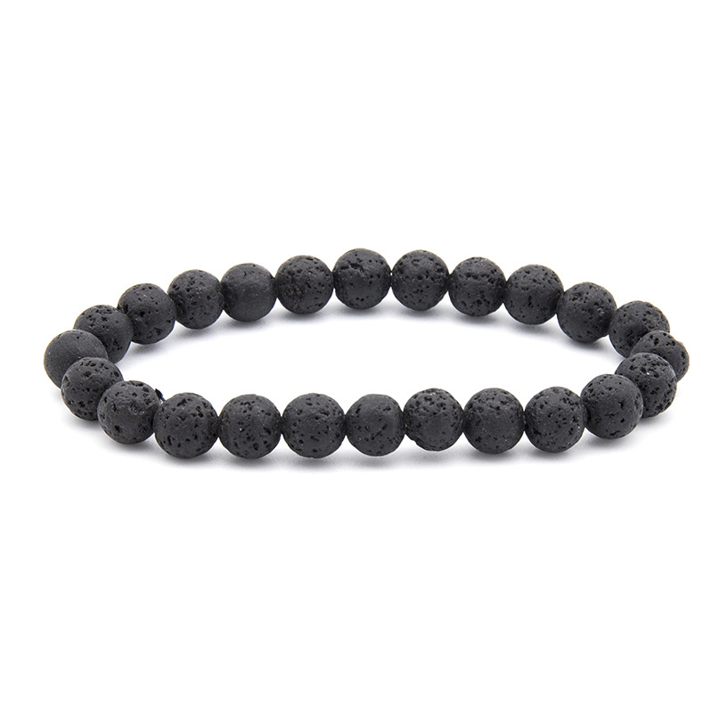 Polished Gemstone Beaded Bracelets - 8mm - Elastic - Choose from 17 Gemstones!