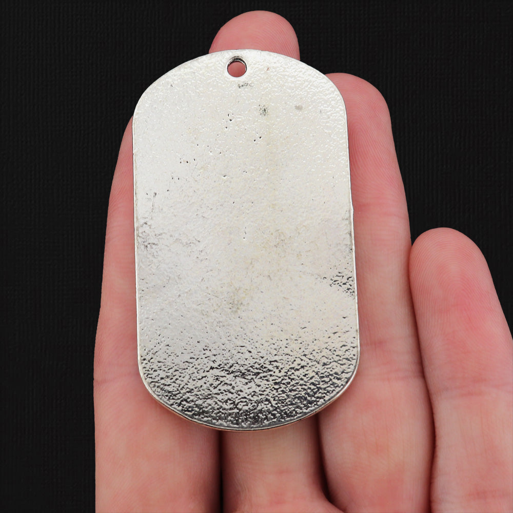 Queen Bee Antique Silver Tone Charm - SC639