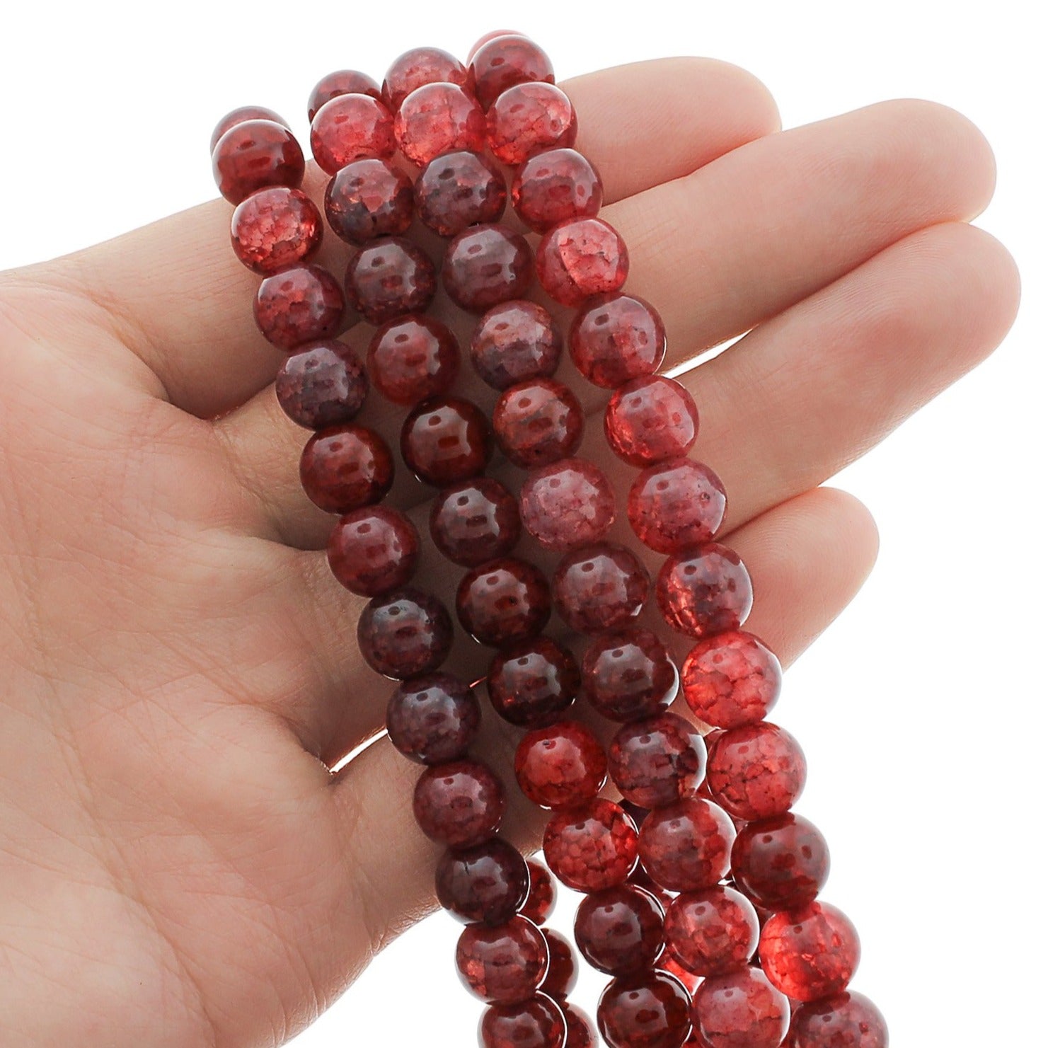 Round Imitation Jade Beads - 8mm - 1 Strand 100 Beads - Choose Your Color!