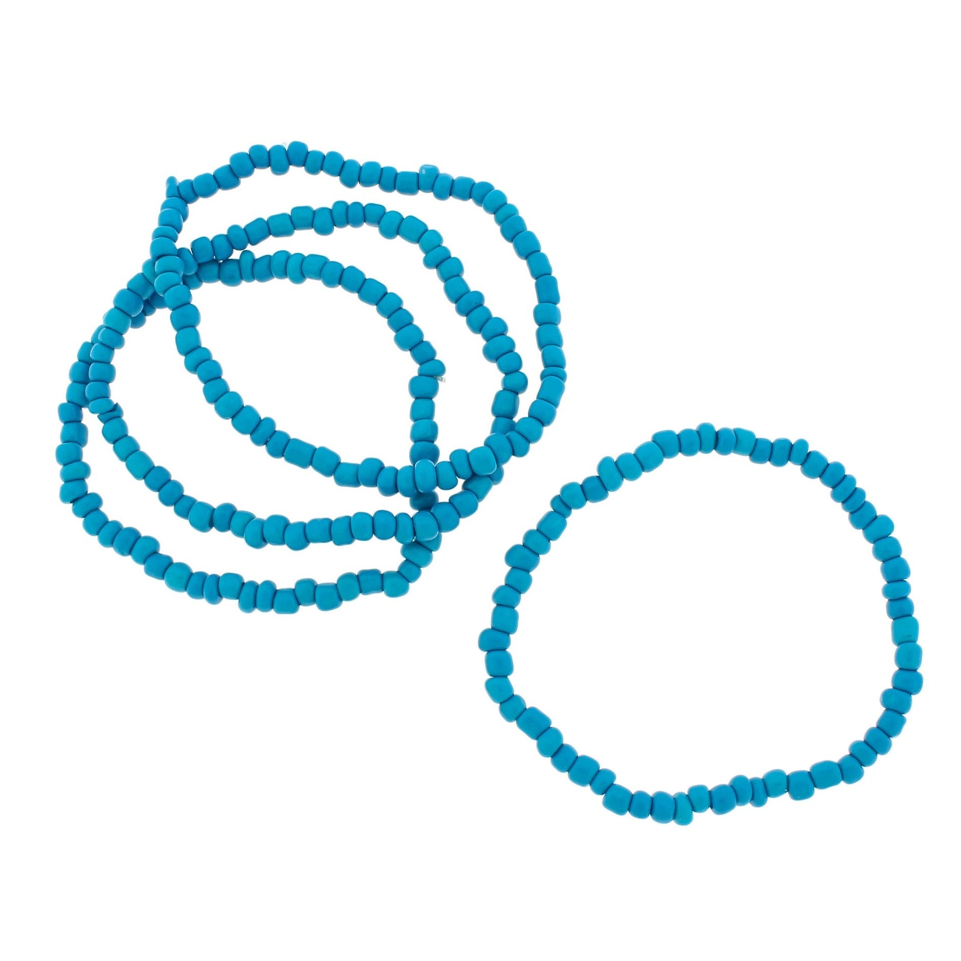 Seed Glass Bead Bracelet - 65mm - Choose from 20+ Colors! - 1 Bracelet