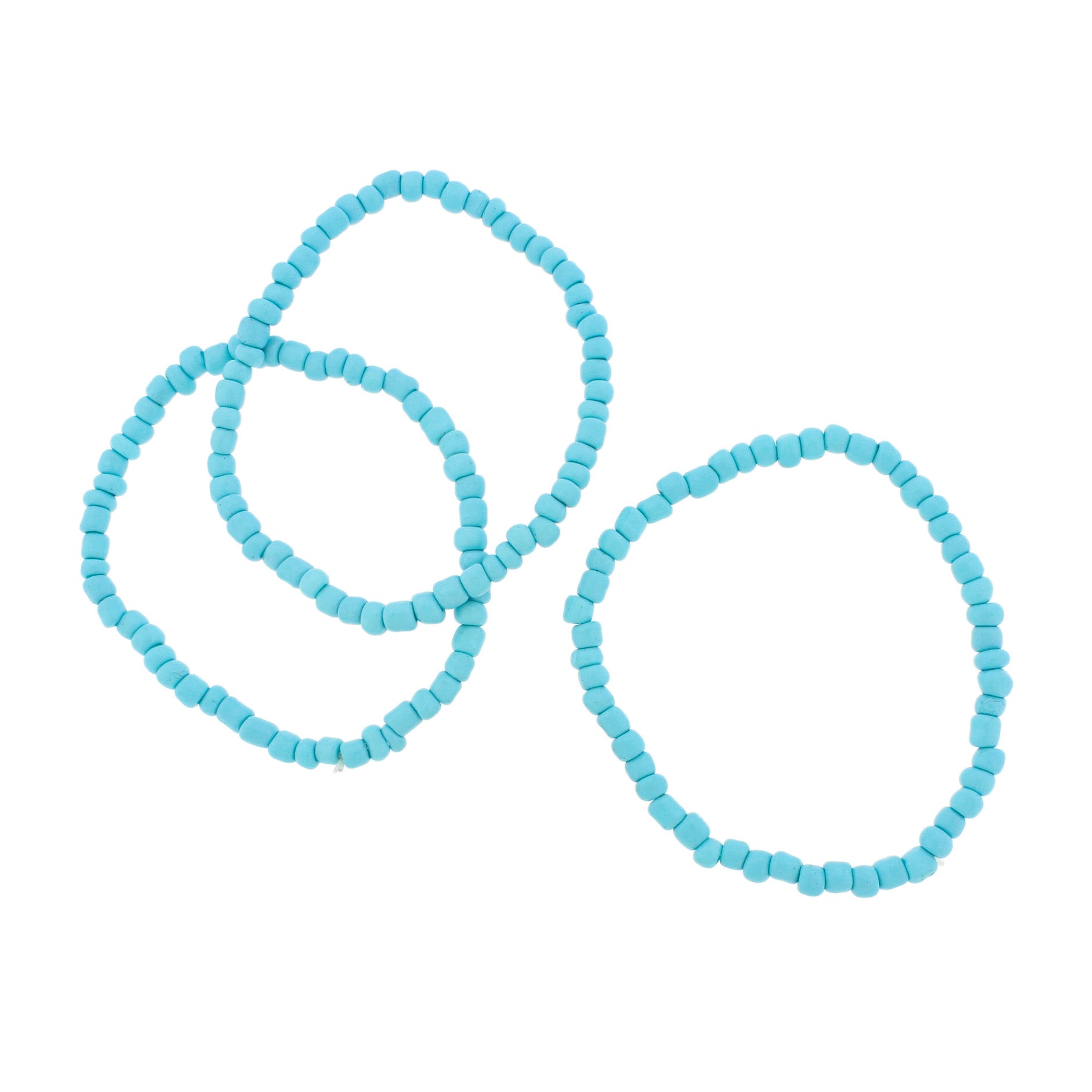 Seed Glass Bead Bracelet - 65mm - Choose from 20+ Colors! - 1 Bracelet